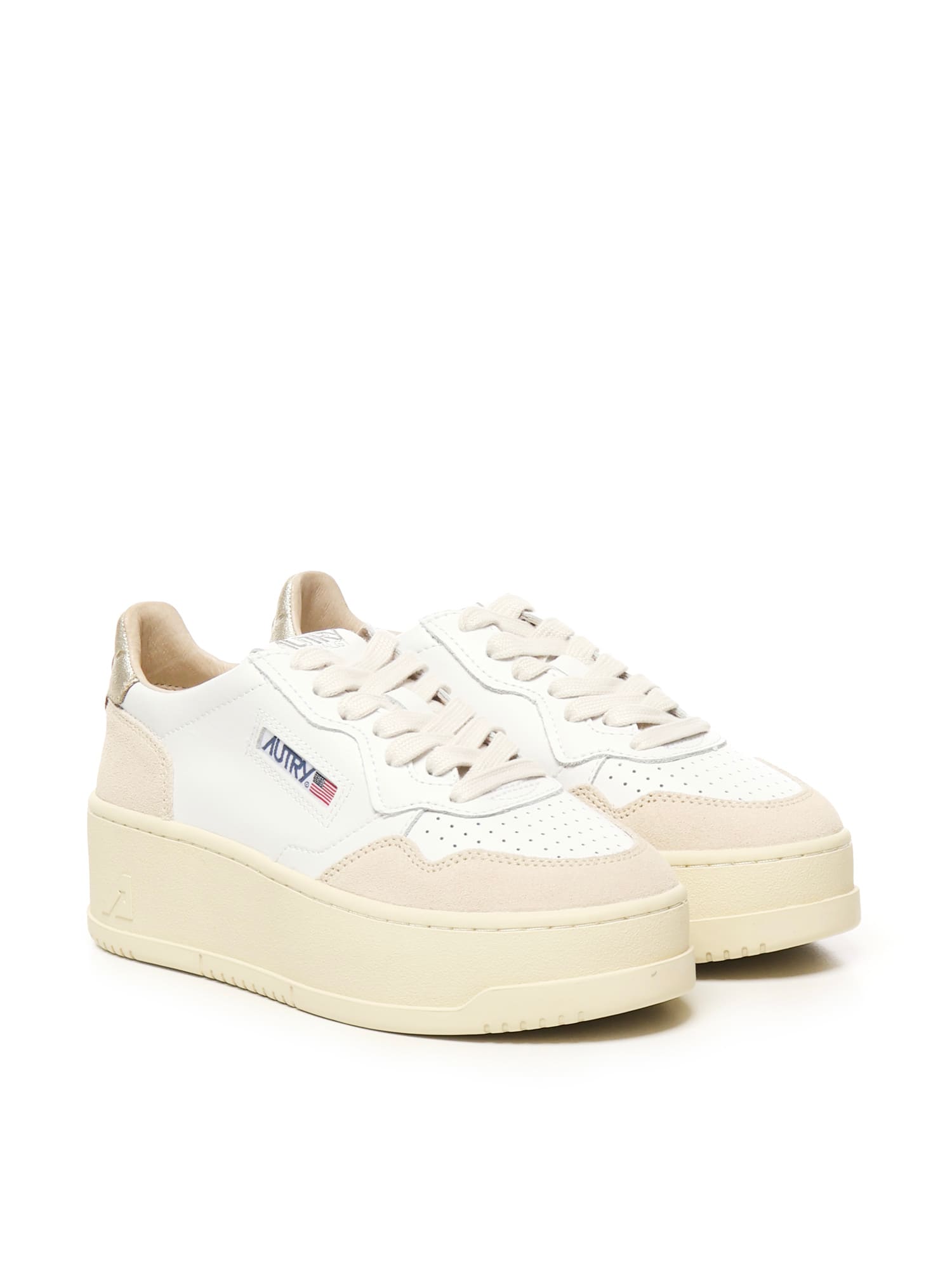 Autry Medialist Platform Sneakers In Multi