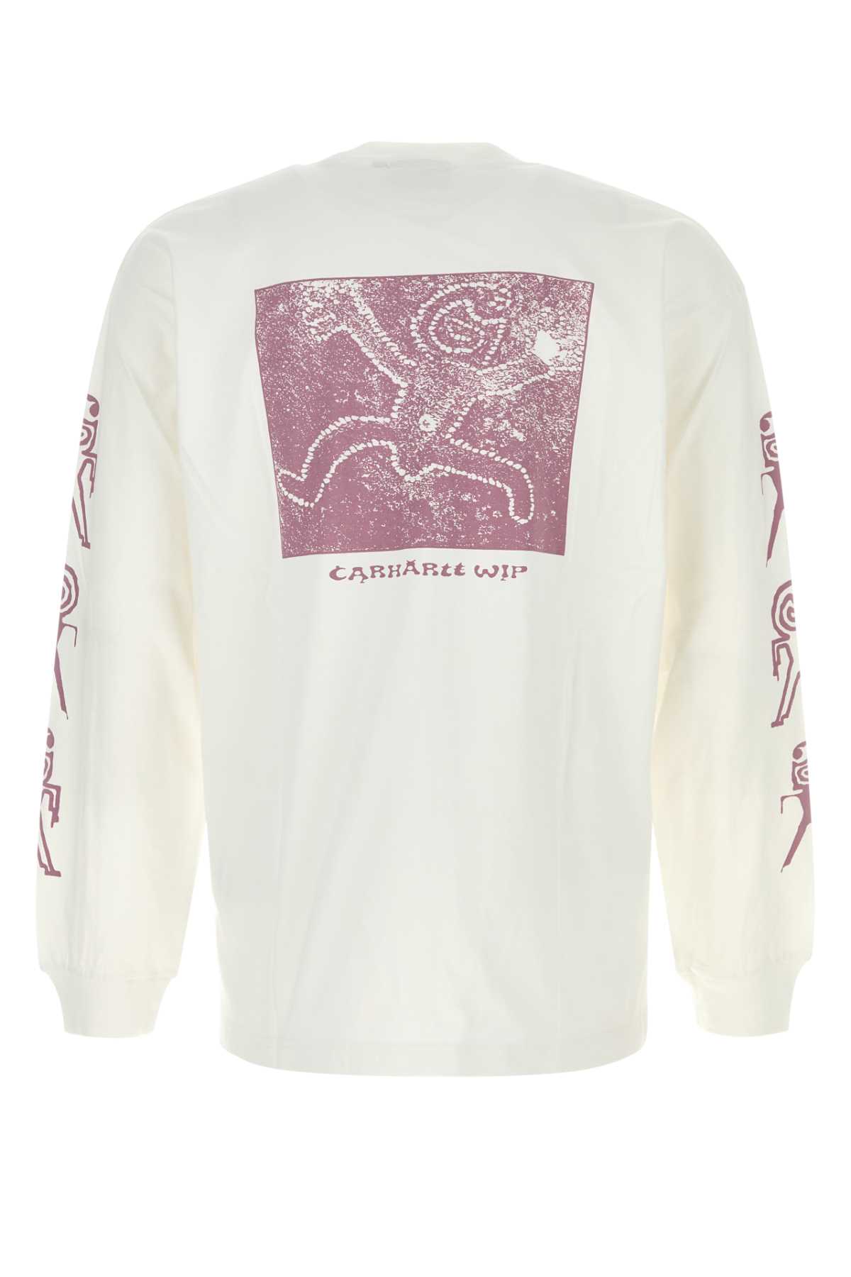 Carhartt T-shirt Wip Men Color White In White