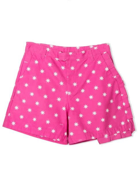 N.21 Shorts With Star Print