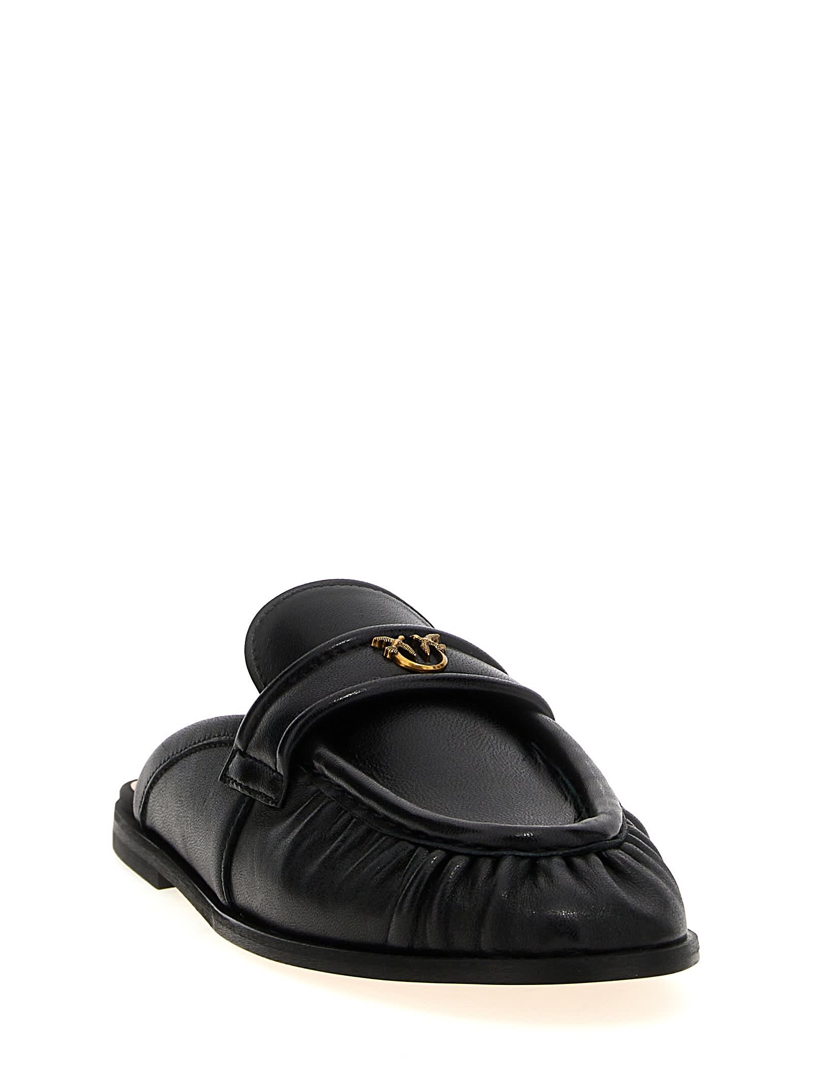 Shop Pinko Sabots In Black