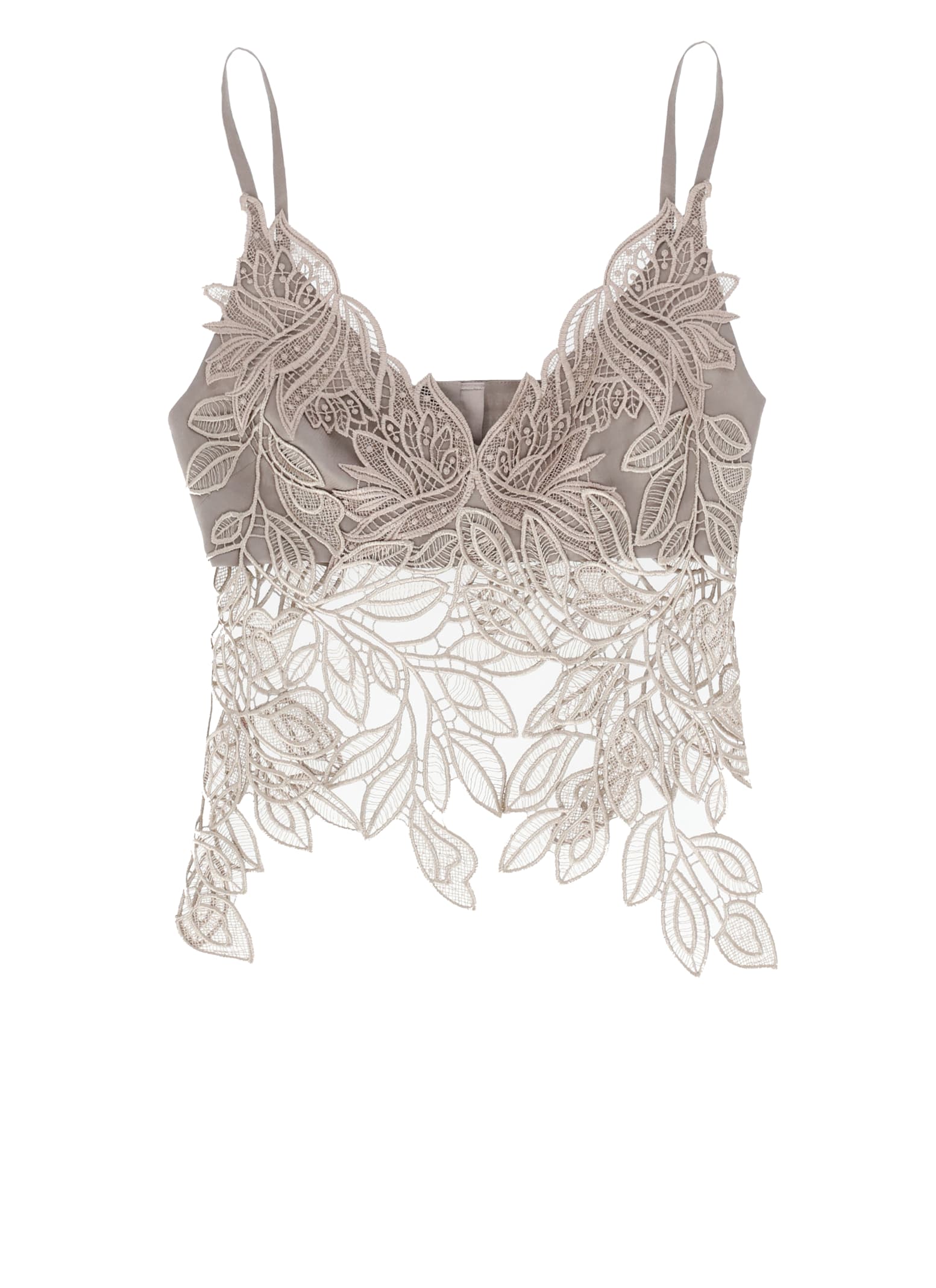 Alberta Ferretti Lace Top