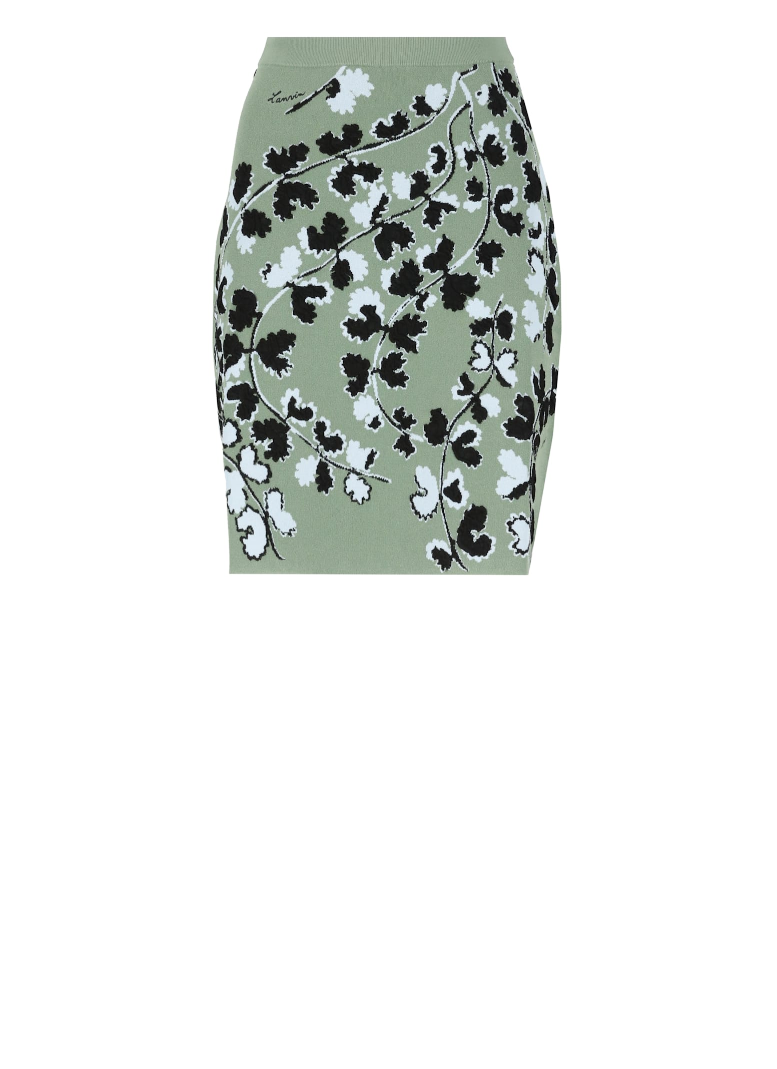 Skirt With Floral Pattern