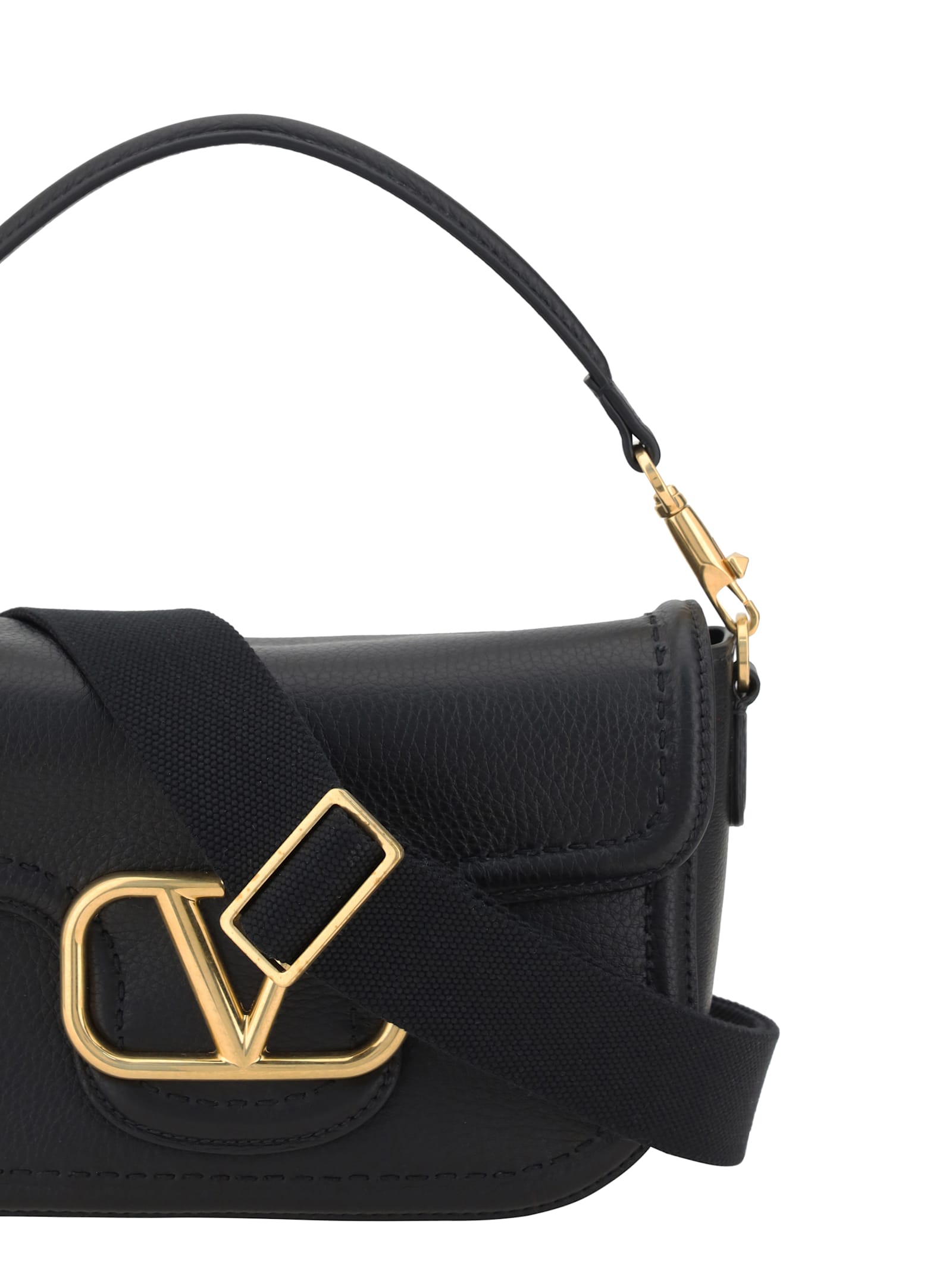 Valentino All Time Shoulder Bag In Nero