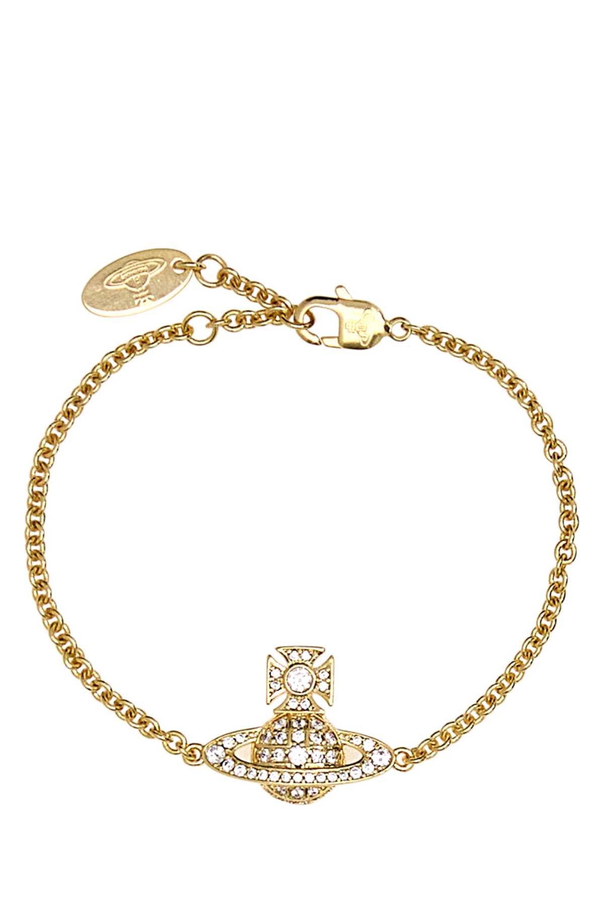 Vivienne Westwood Gold Metal Carmela Bracelet In R102