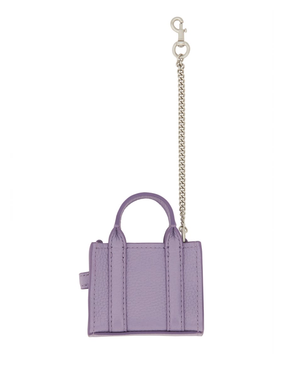 Marc Jacobs Charm The Nano Tote In Lilac