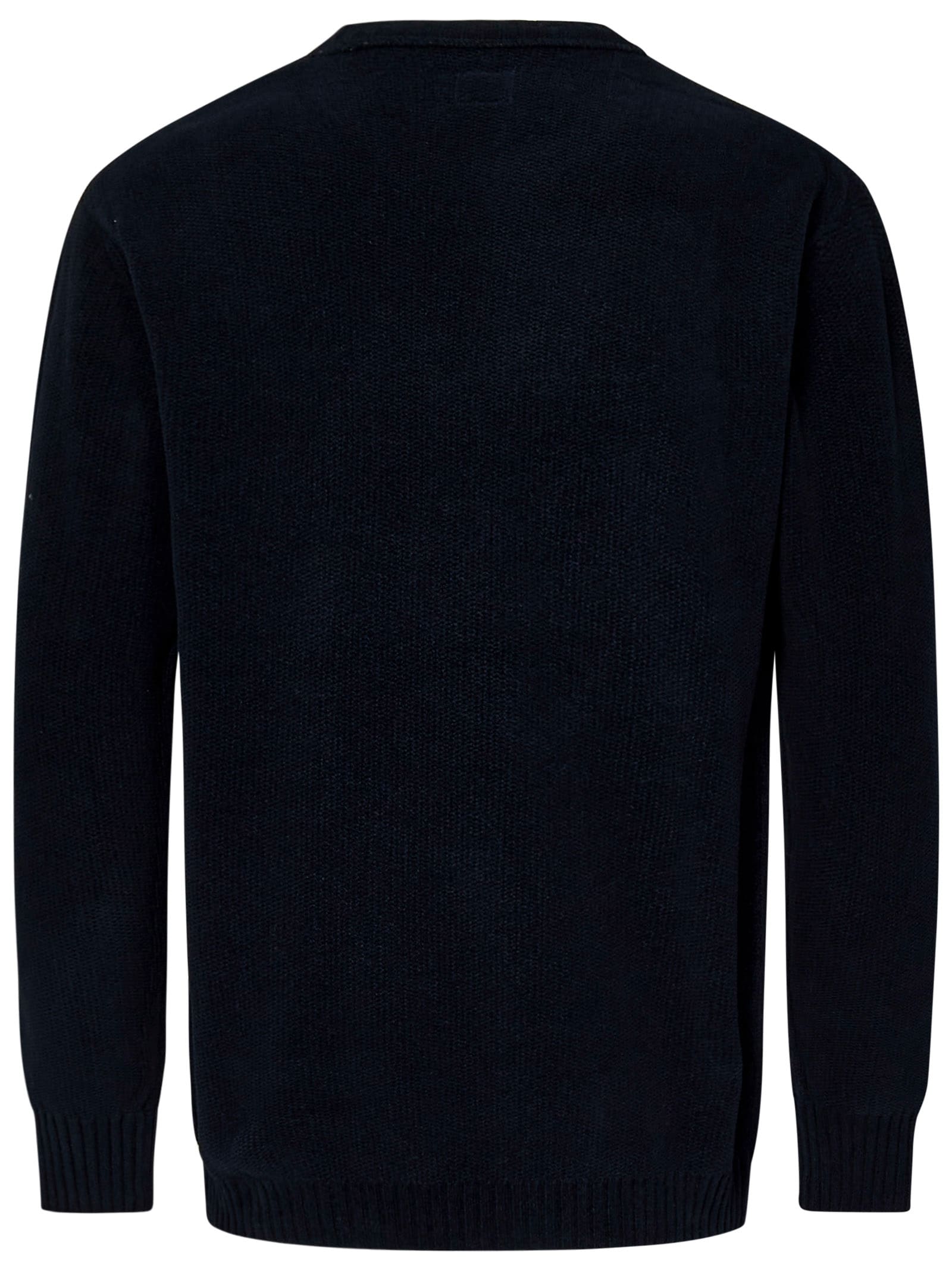 Shop C.p. Company Sweater In Blue