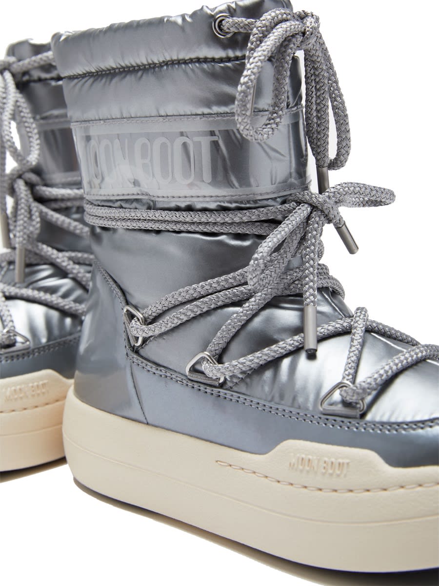 Moon Boot Mb Jr Park Boot In Silver