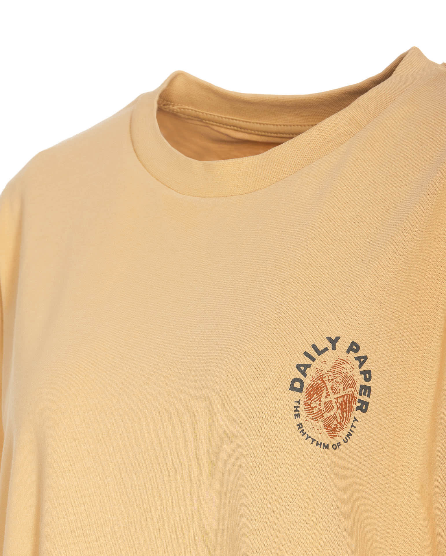 Shop Daily Paper Identity T-shirt In Orange