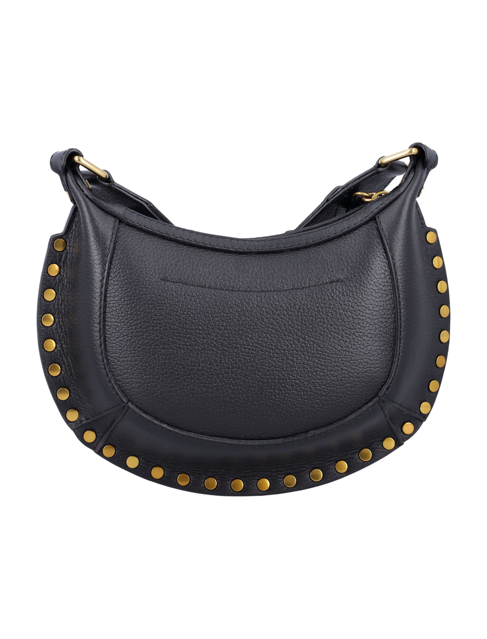 Shop Isabel Marant Mini Moon Bag In Black