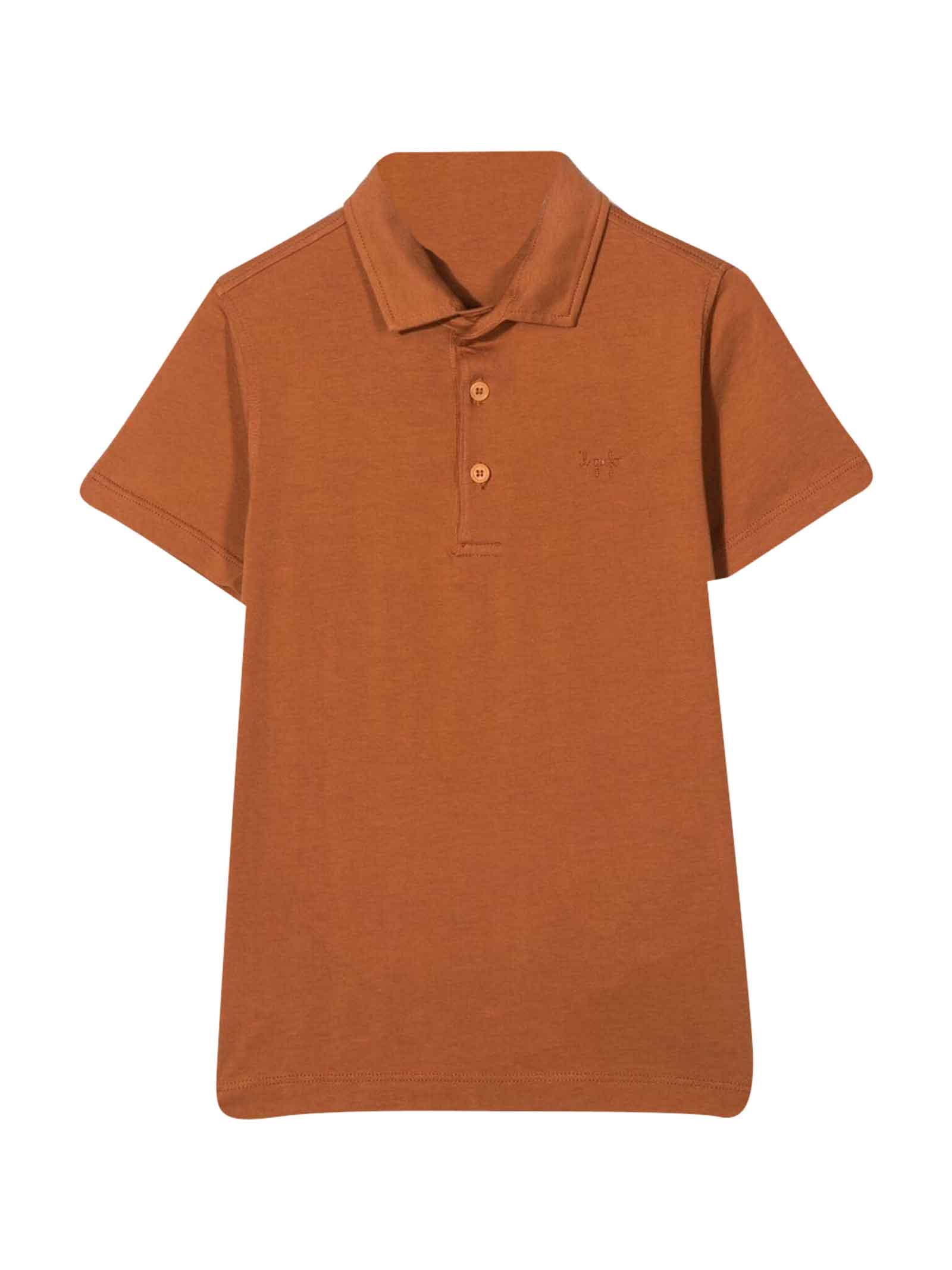 Il Gufo Rust Boy Polo Shirt