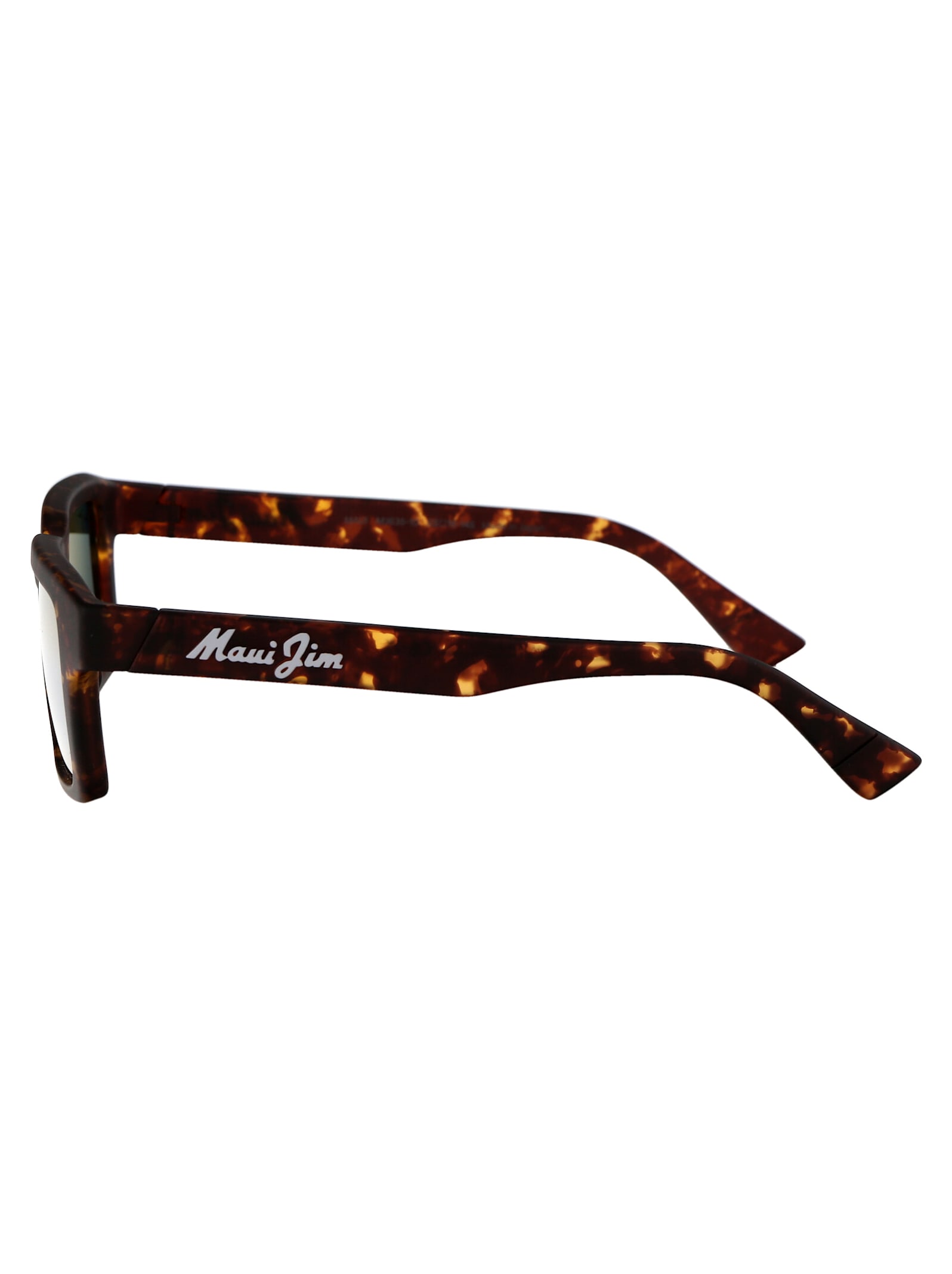 Shop Maui Jim Kahiko Sunglasses In 10 Matte Dark Havana