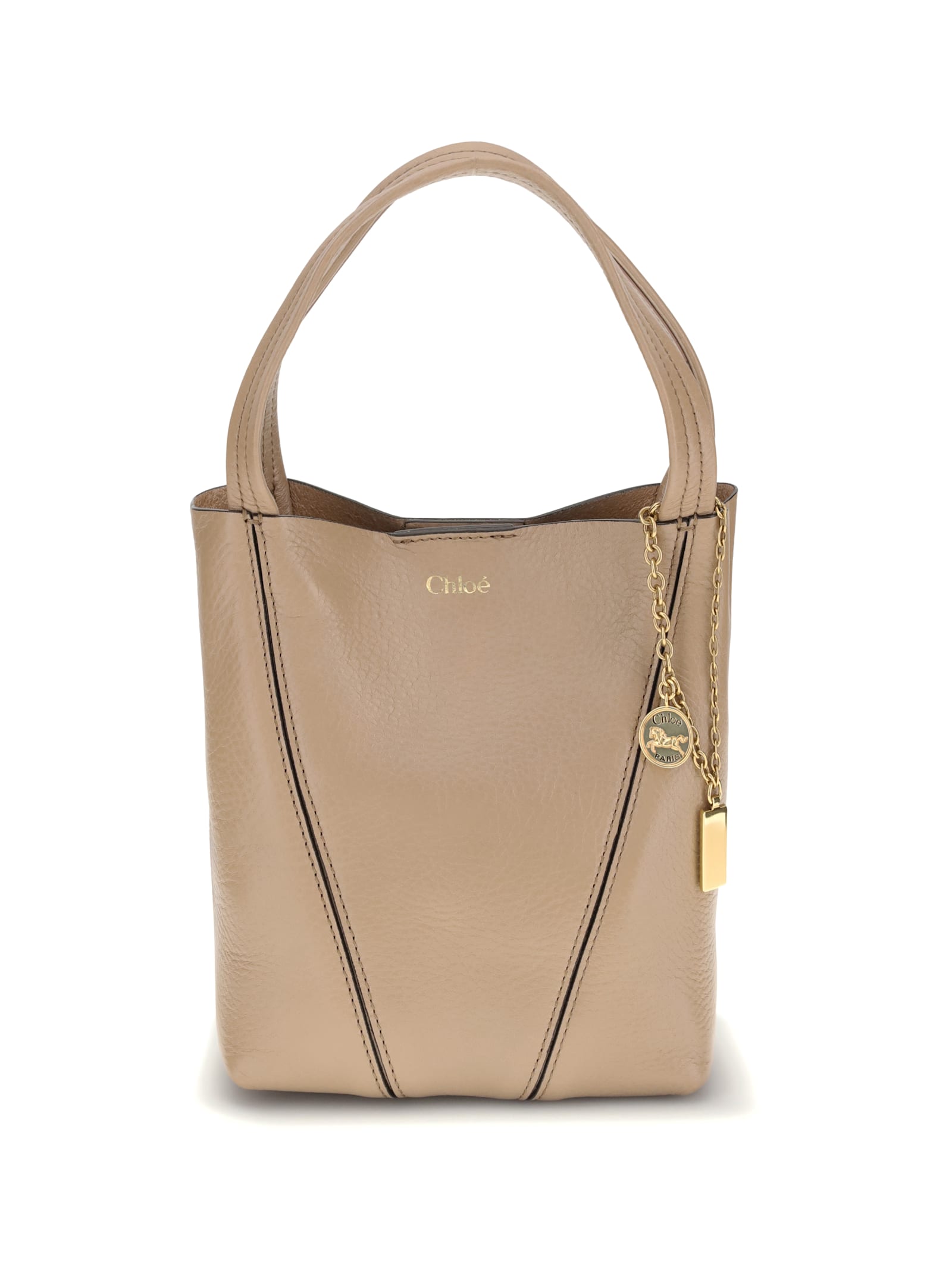 Chloé Women Spin Shoulder Bag In White