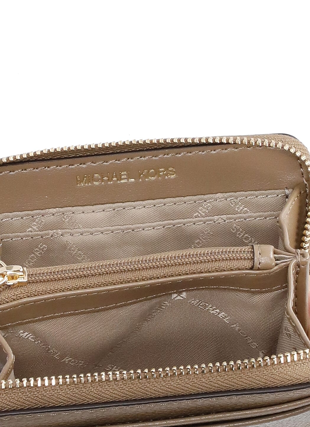 Michael Michael Kors Brun Valise Card Holder
