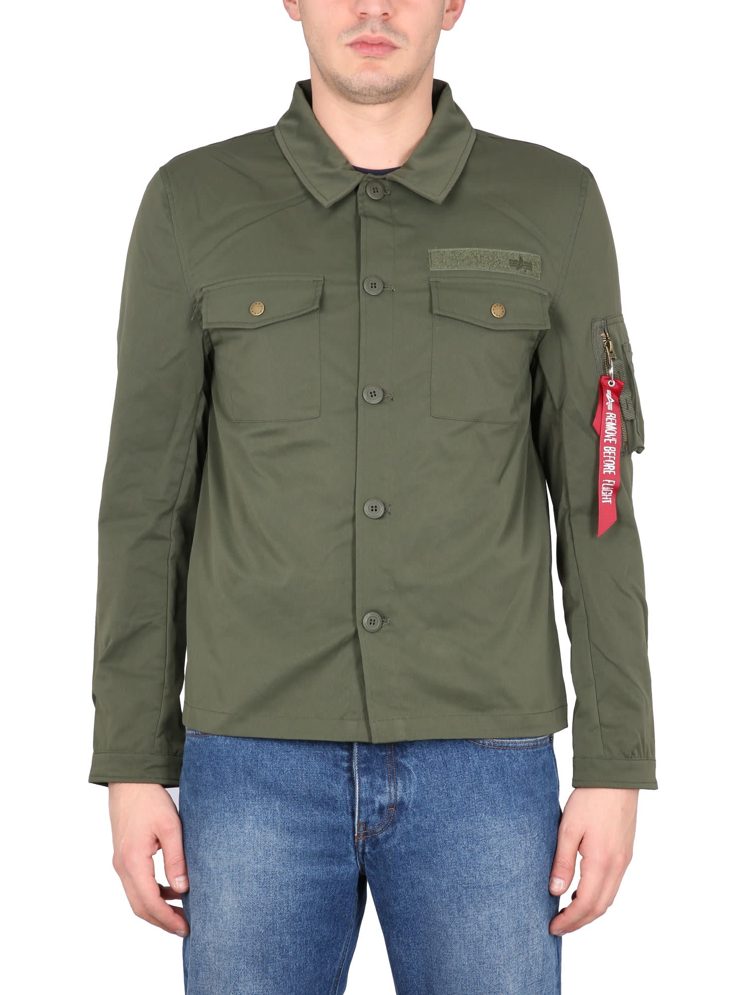 Alpha Industries Jacket With Logo