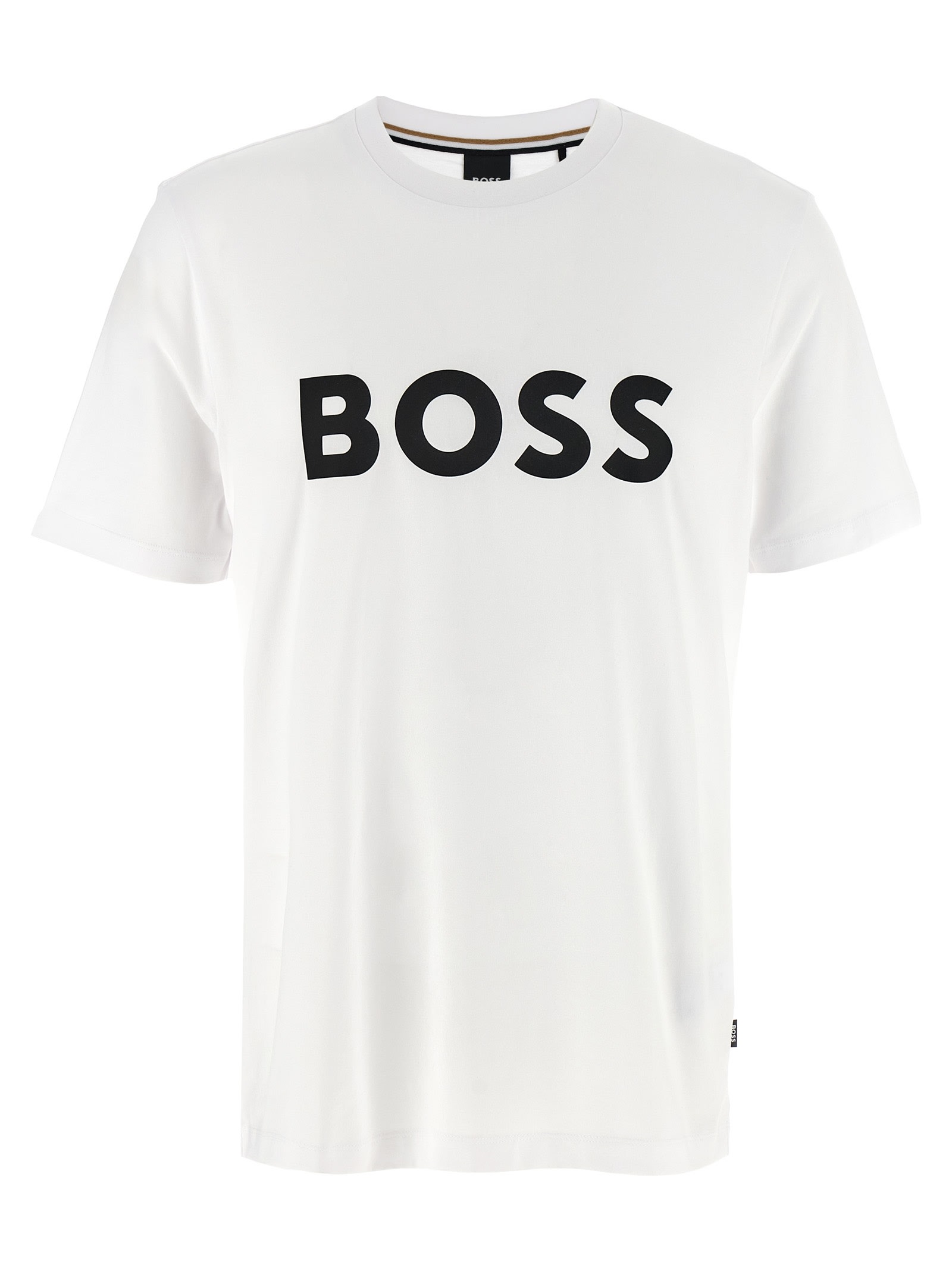 Hugo Boss Logo-print Crew-neck T-shirt