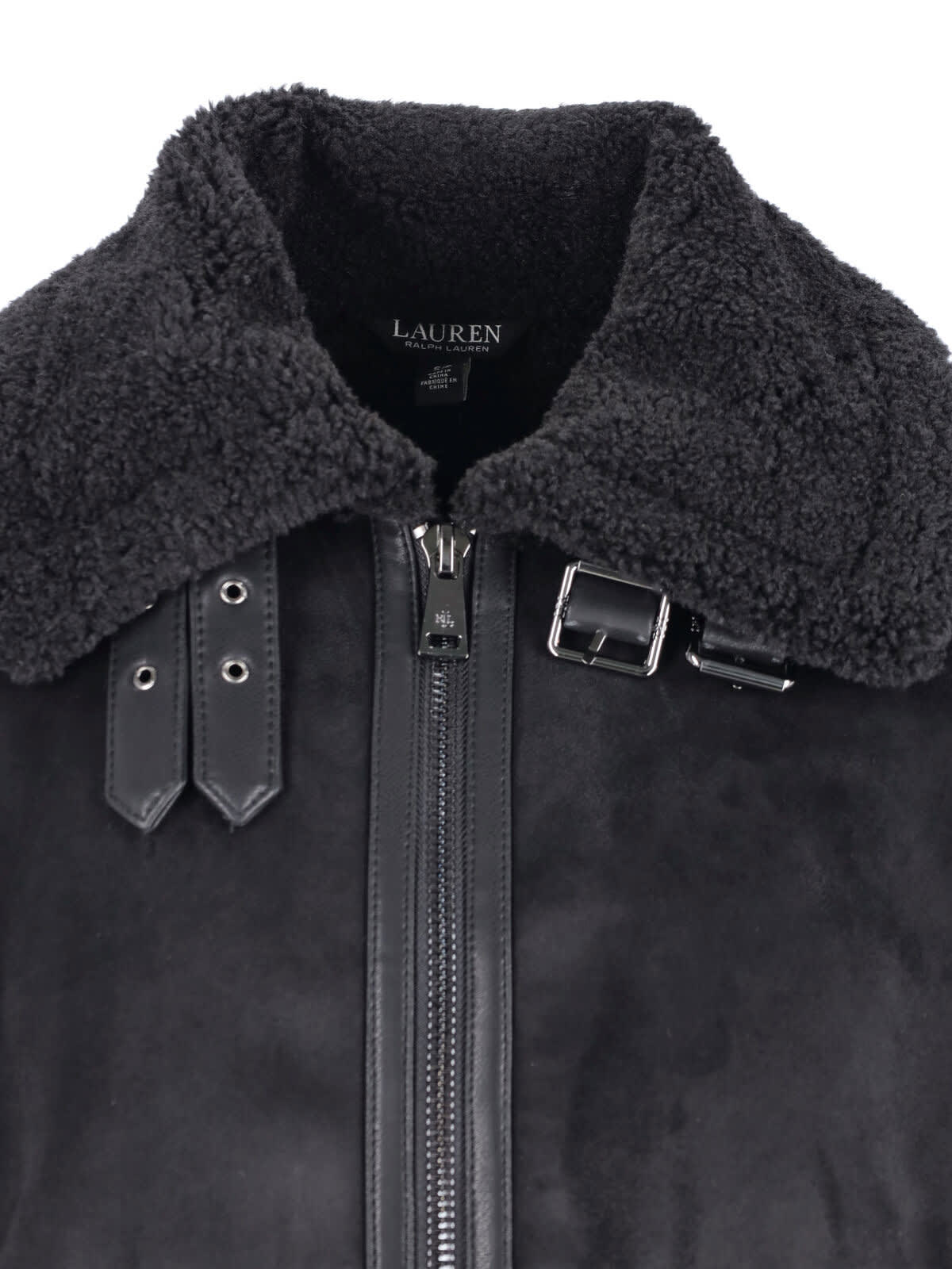 Ralph Lauren Zip Jacket In Black