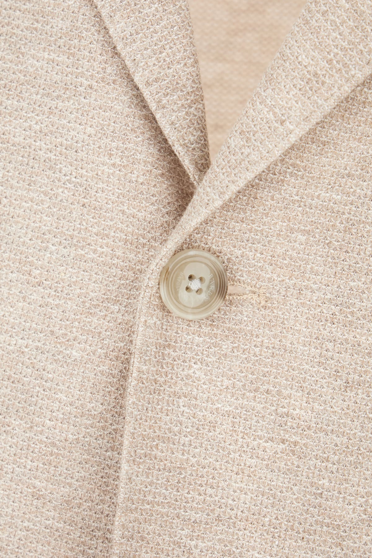 Barba Napoli Cappuccino Cotton Blend Blazer