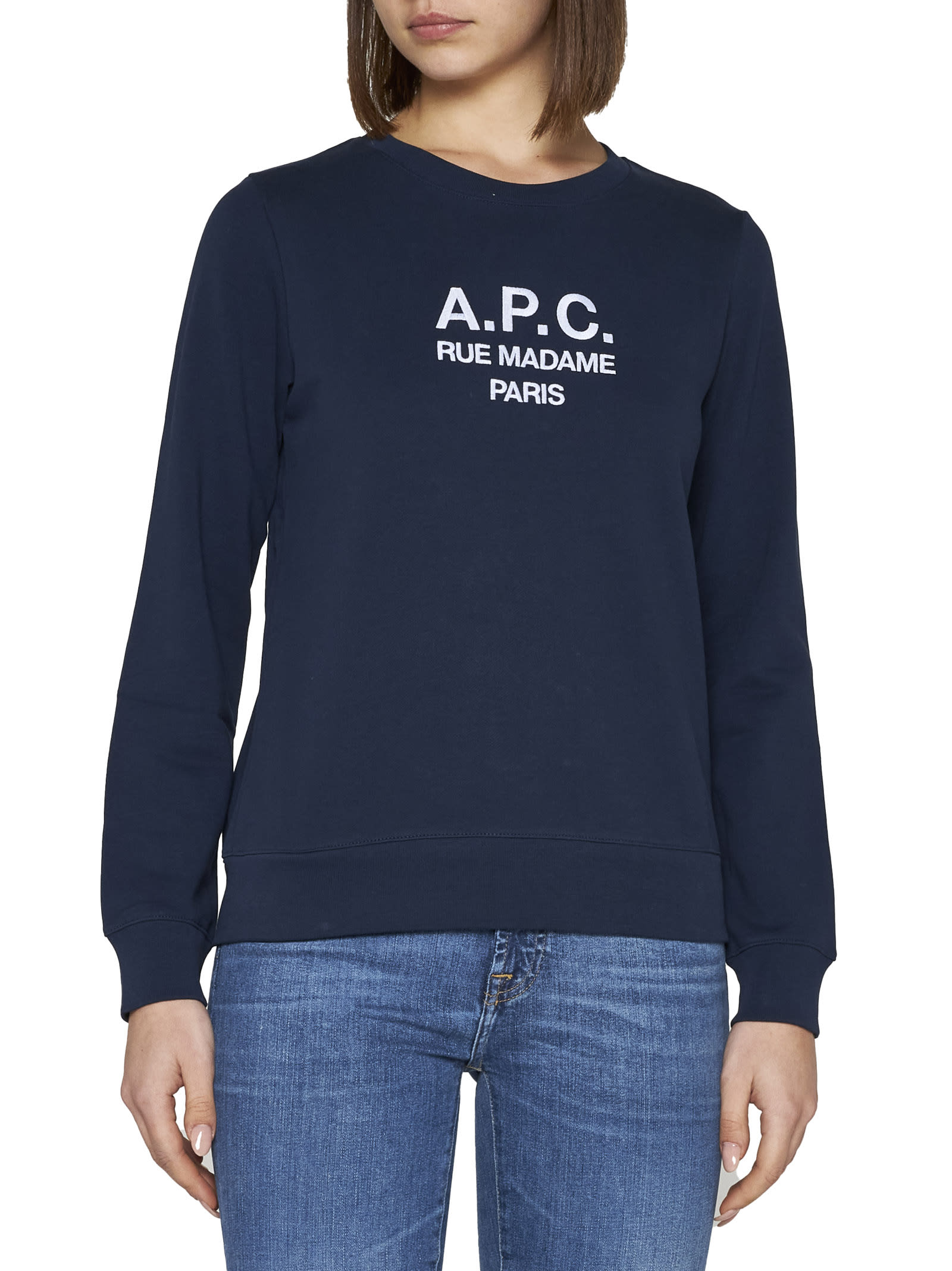 Apc A.p.c. Sweaters In Marine