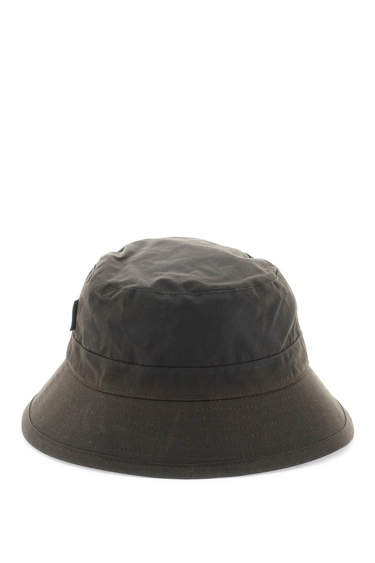 Barbour Wax Sports Bucket Hat In Olive (brown)
