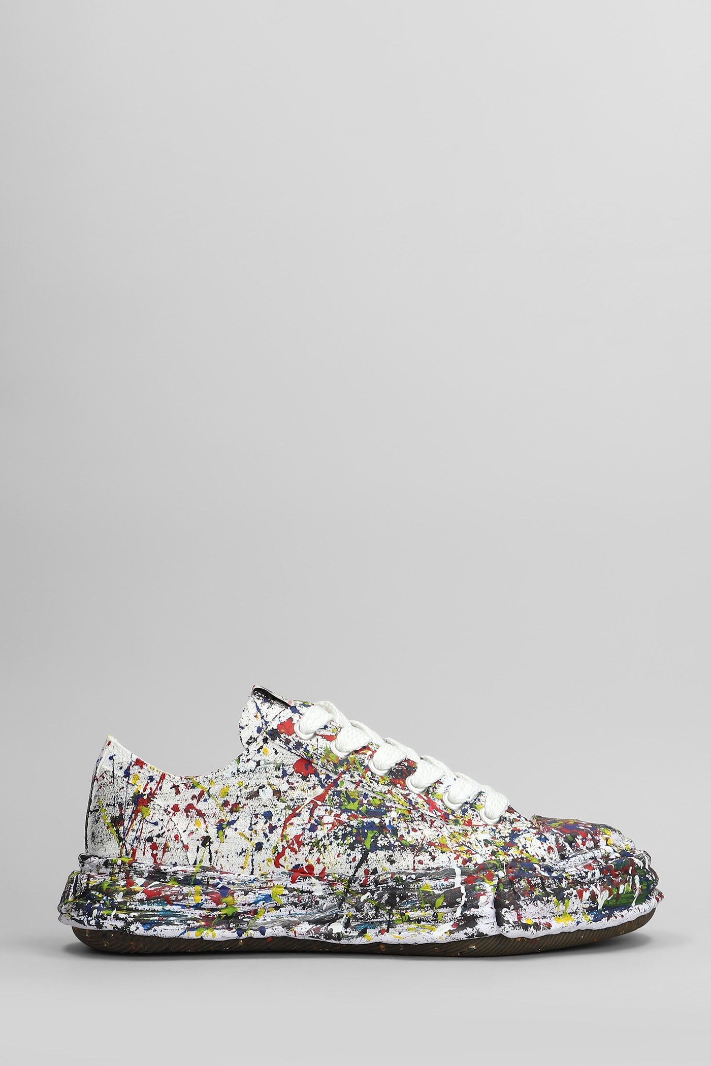 Peterson 23 Sneakers In White Cotton