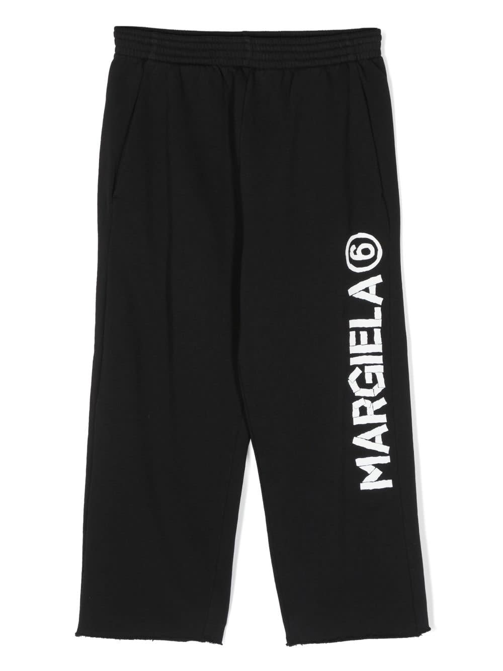 Shop Mm6 Maison Margiela Mm6p95u Pants In Black