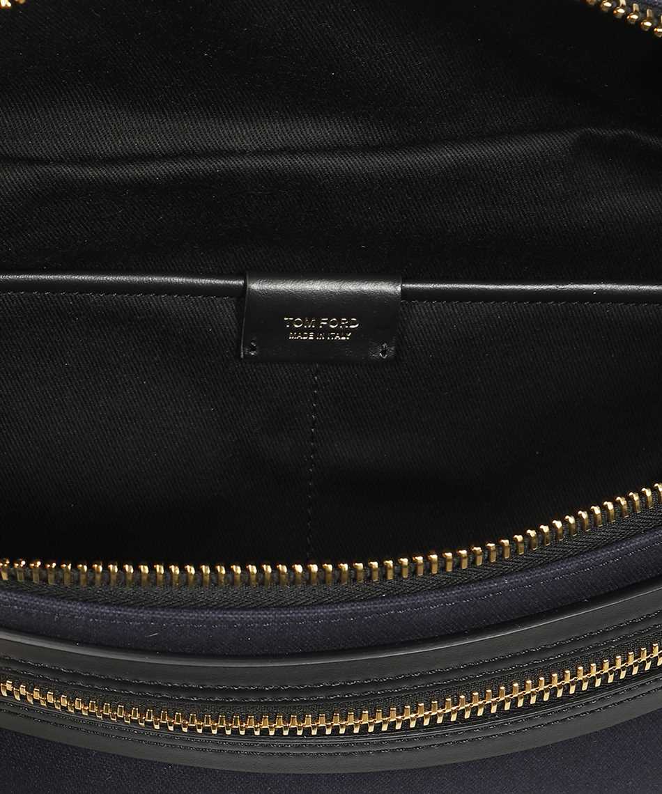 Tom Ford Buckley Leather Belt Bag - Blue