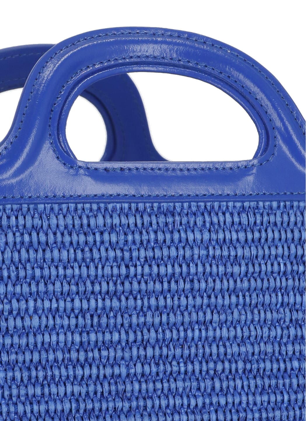 Shop Marni Tropicalia Handbag In Blue