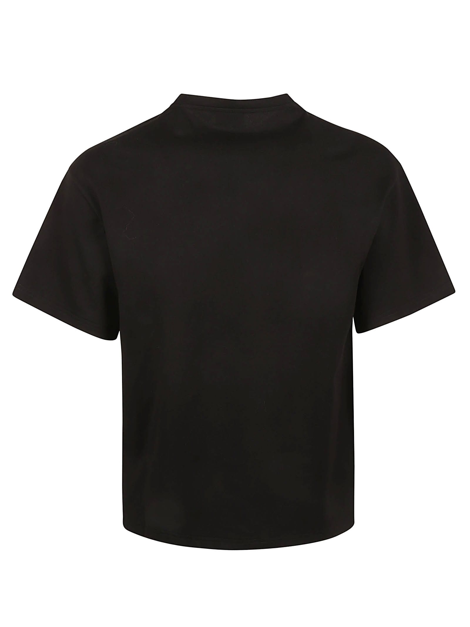 Shop Etro Chest Logo Embroidered T-shirt In Black