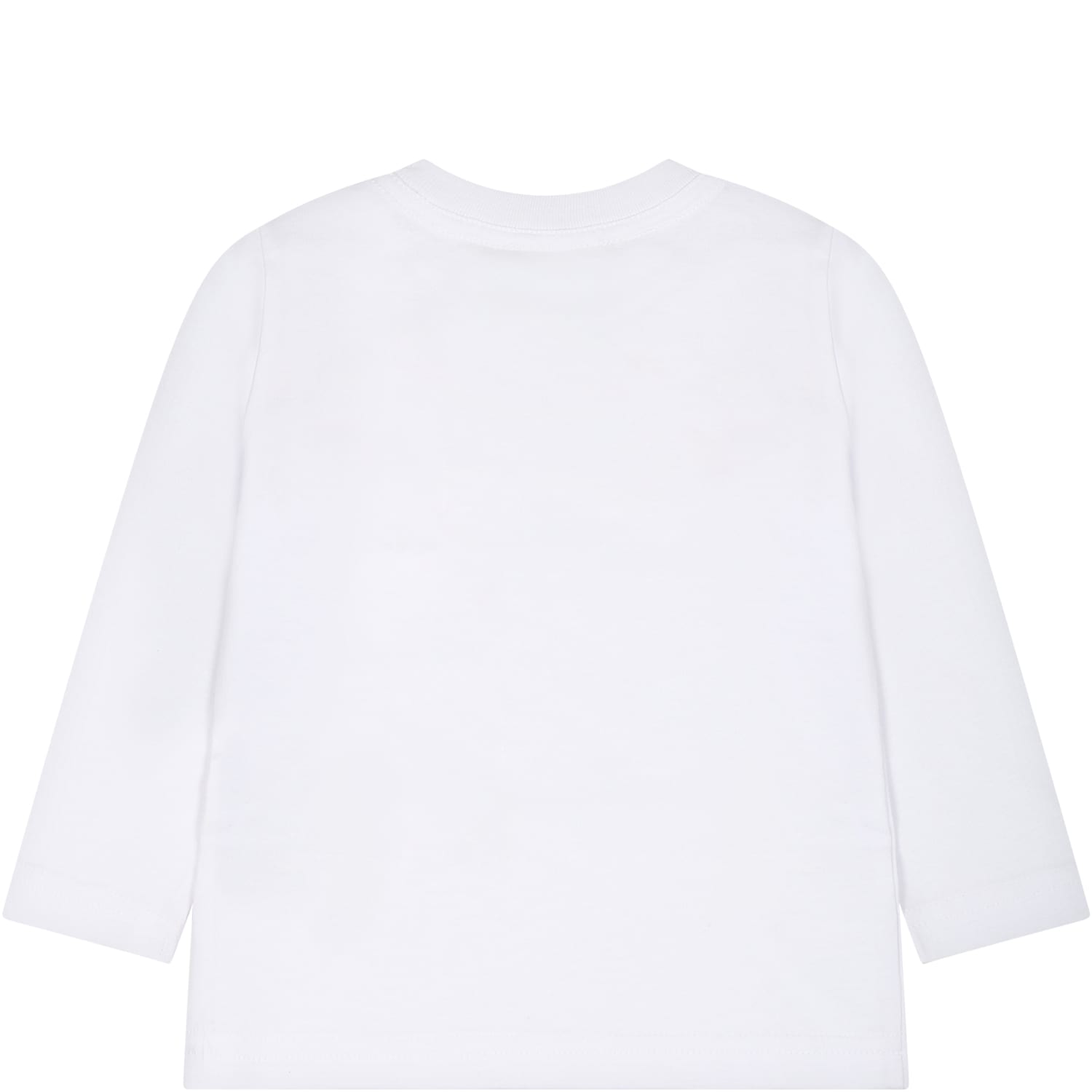 Shop Dsquared2 White T-shirti For Baby Boy With Logo