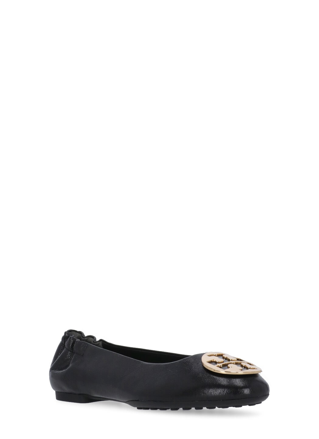 Shop Tory Burch Claire Ballet Shoes In Black