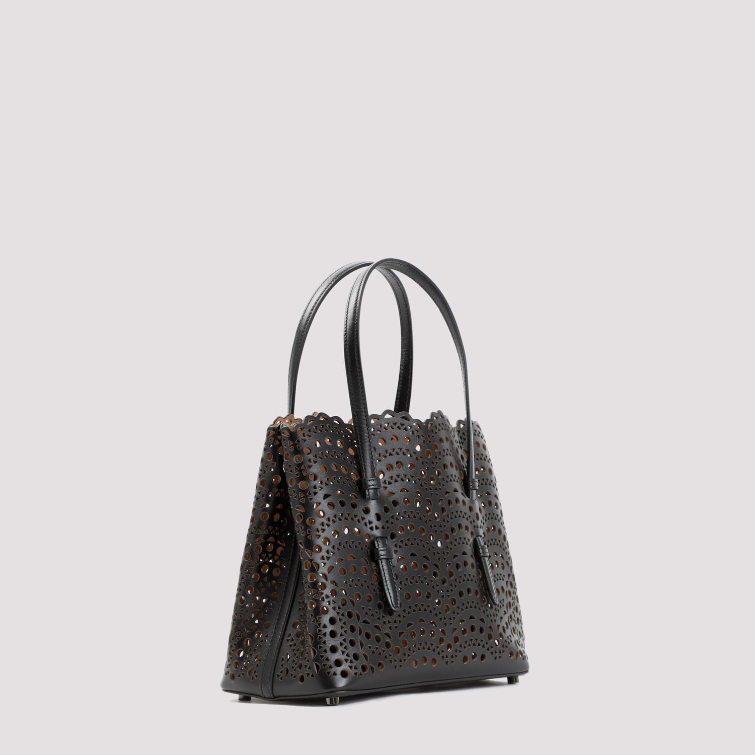 Alaïa Mina 25 Vienne Bag In Black