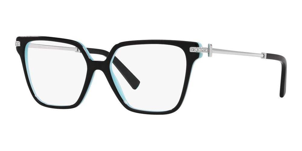 Shop Tiffany &amp; Co. Square Frame Glasses In 8055