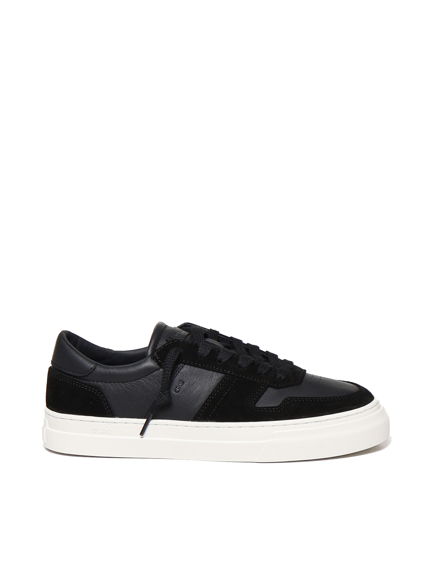 Shop Date Flat Base Sneakers In Black