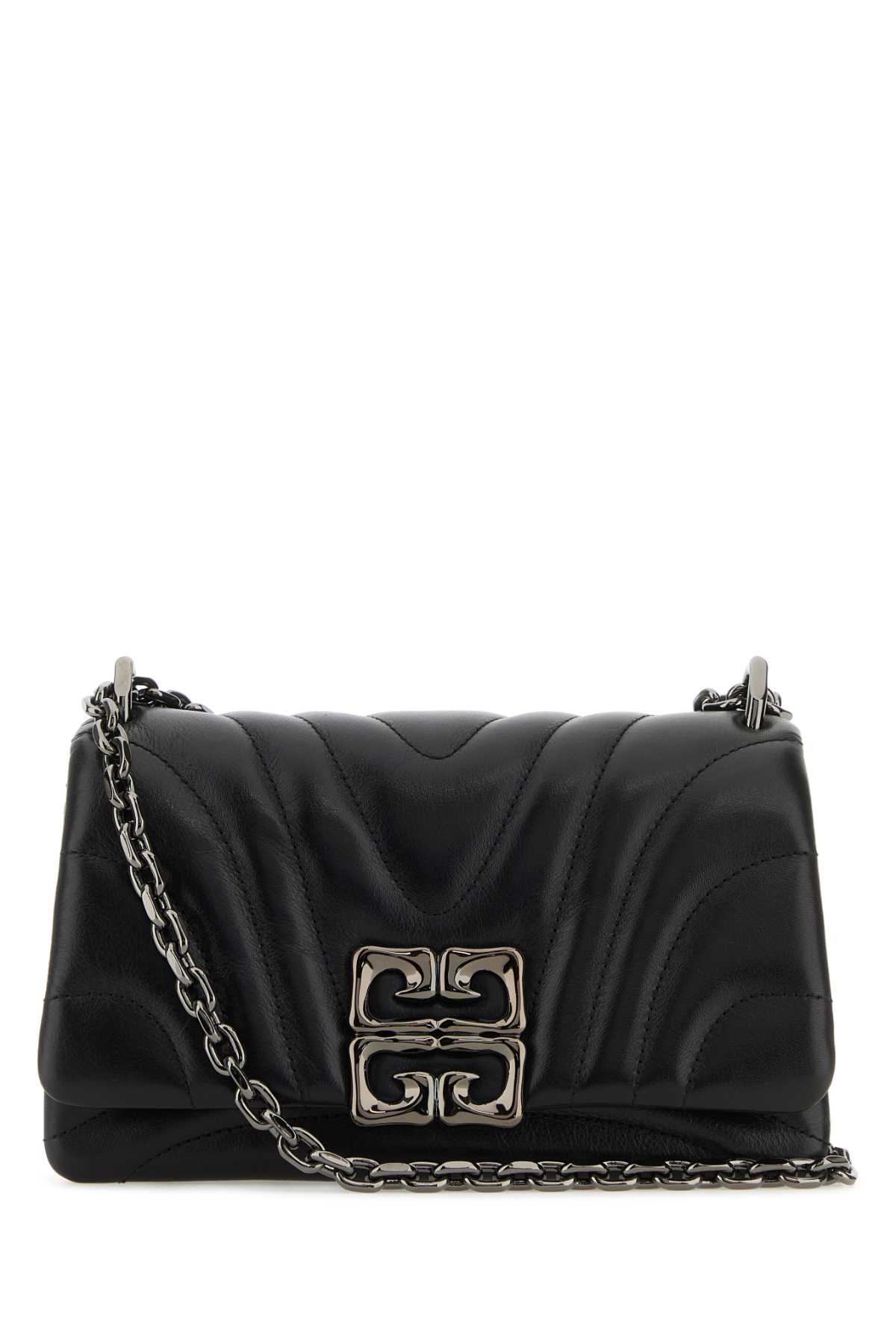 Black Leather Small 4g Soft Shoulder Bag
