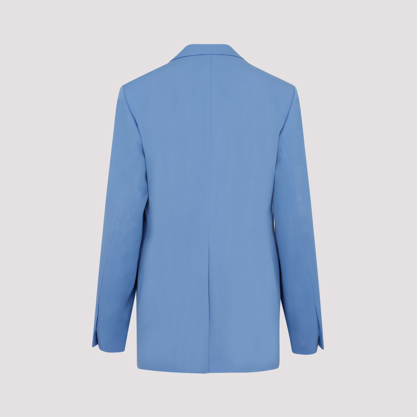 Shop Dries Van Noten Wool Beno Jacket In Light Blue