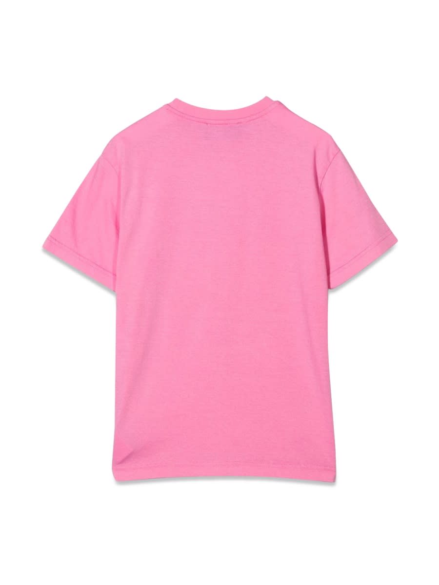 Shop Dsquared2 Front Logo T-shirt In Pink