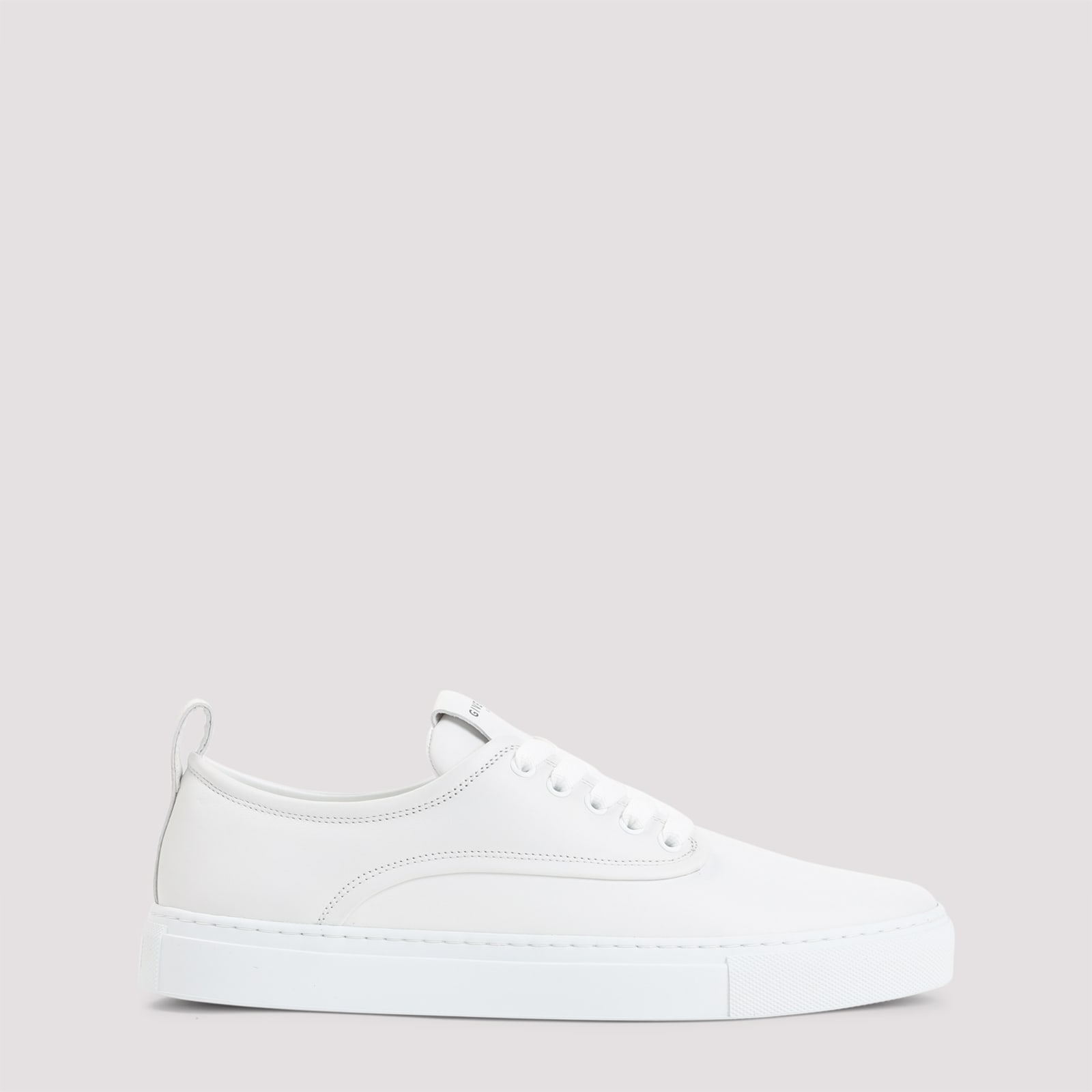 Givenchy New City Leather Low Sneakers In White