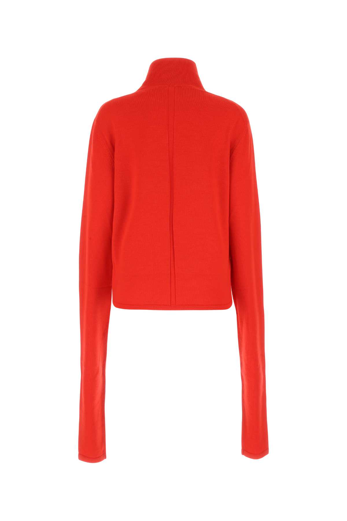 Shop The Row Red Wool Carlus Sweater In Crr