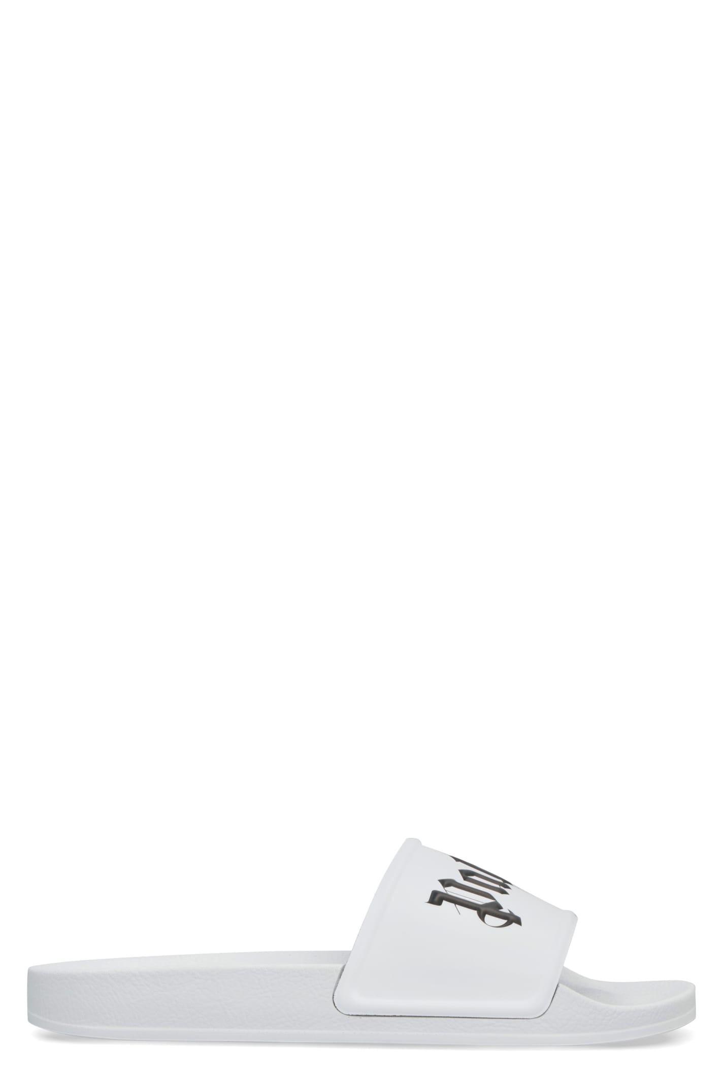Palm Angels Slides Sandals With Print
