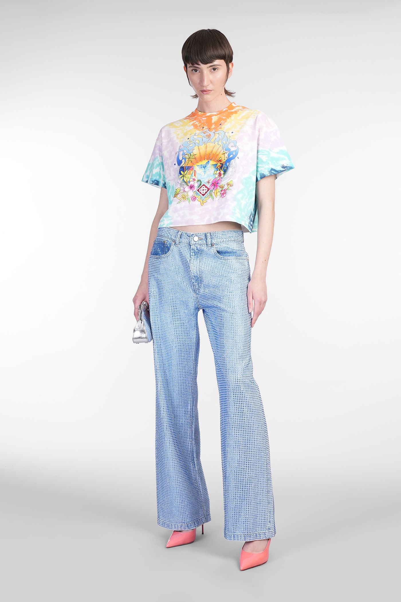 Casablanca Jeans In Blue Denim