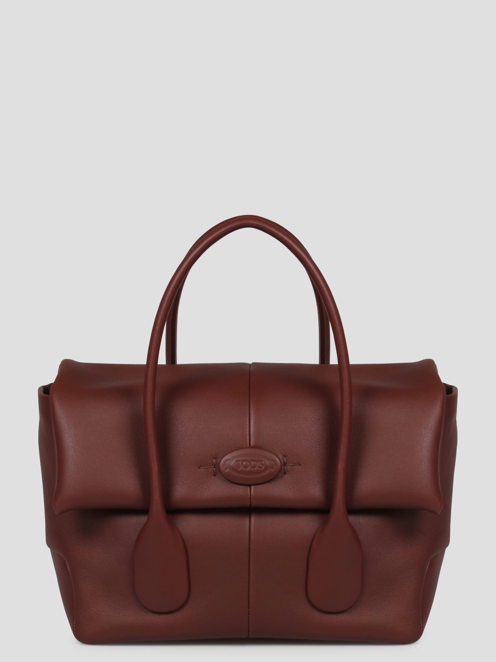 Shop Tod's Reverse Mini Bag In Brown