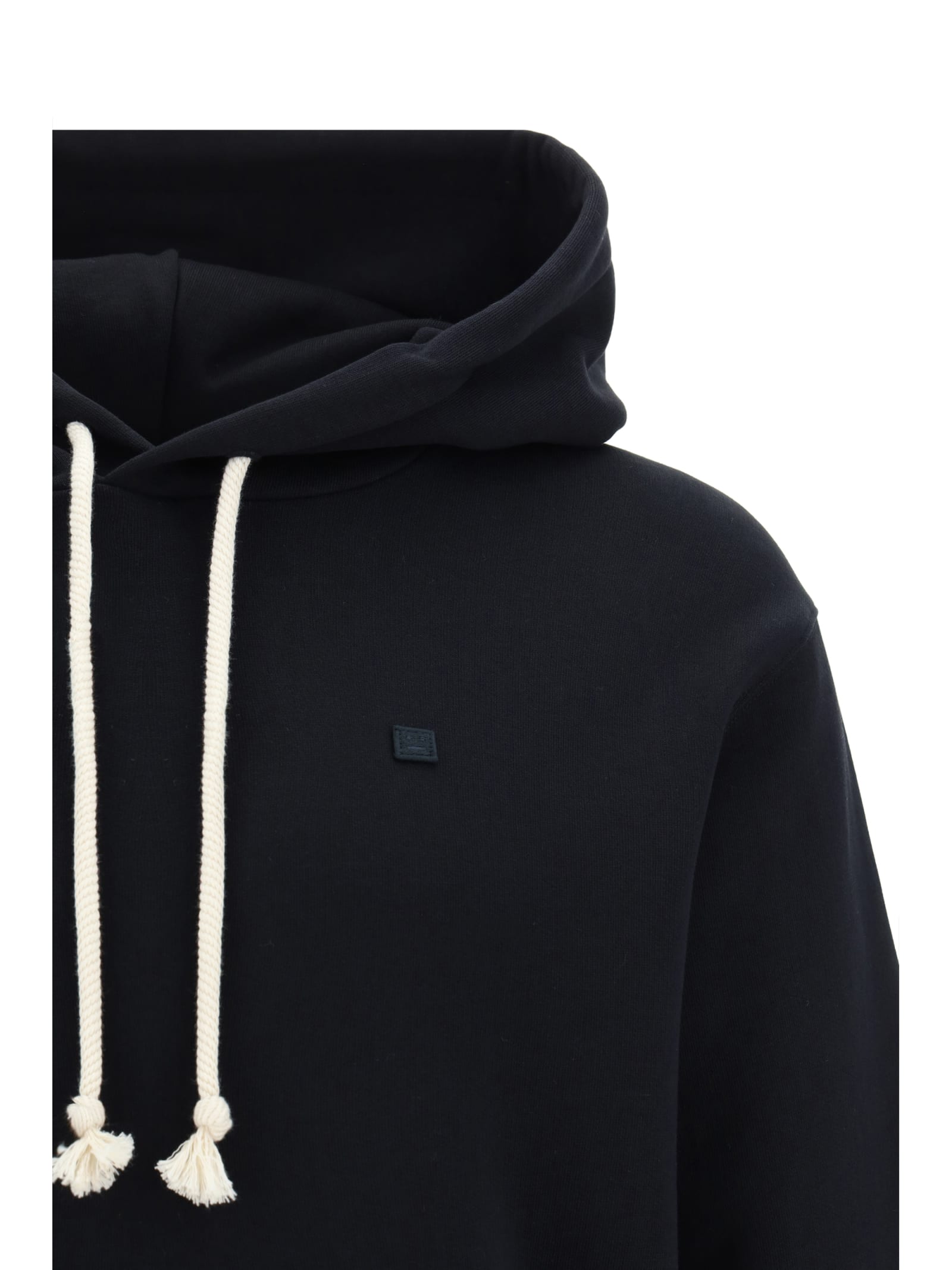 Shop Acne Studios Hoodie In Black