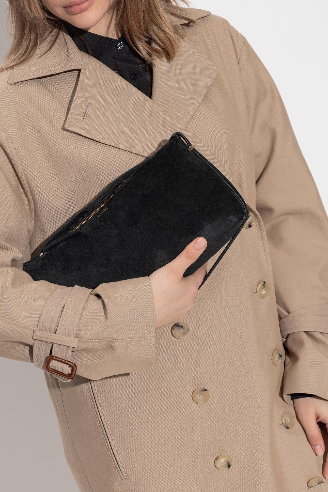 Totême Toteme Suede Clutch In Black