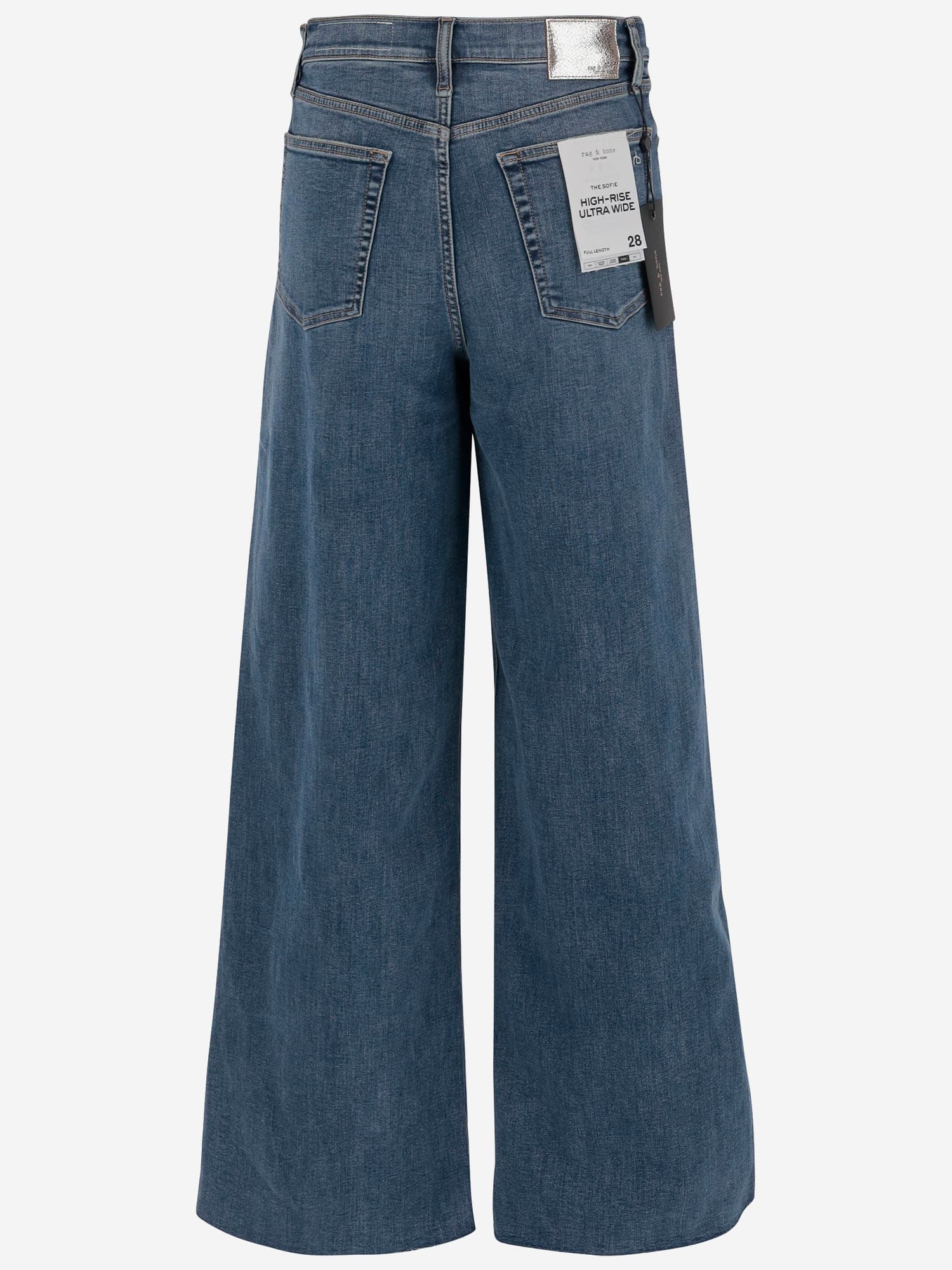 Rag & Bone Stretch Cotton Jeans In Blue