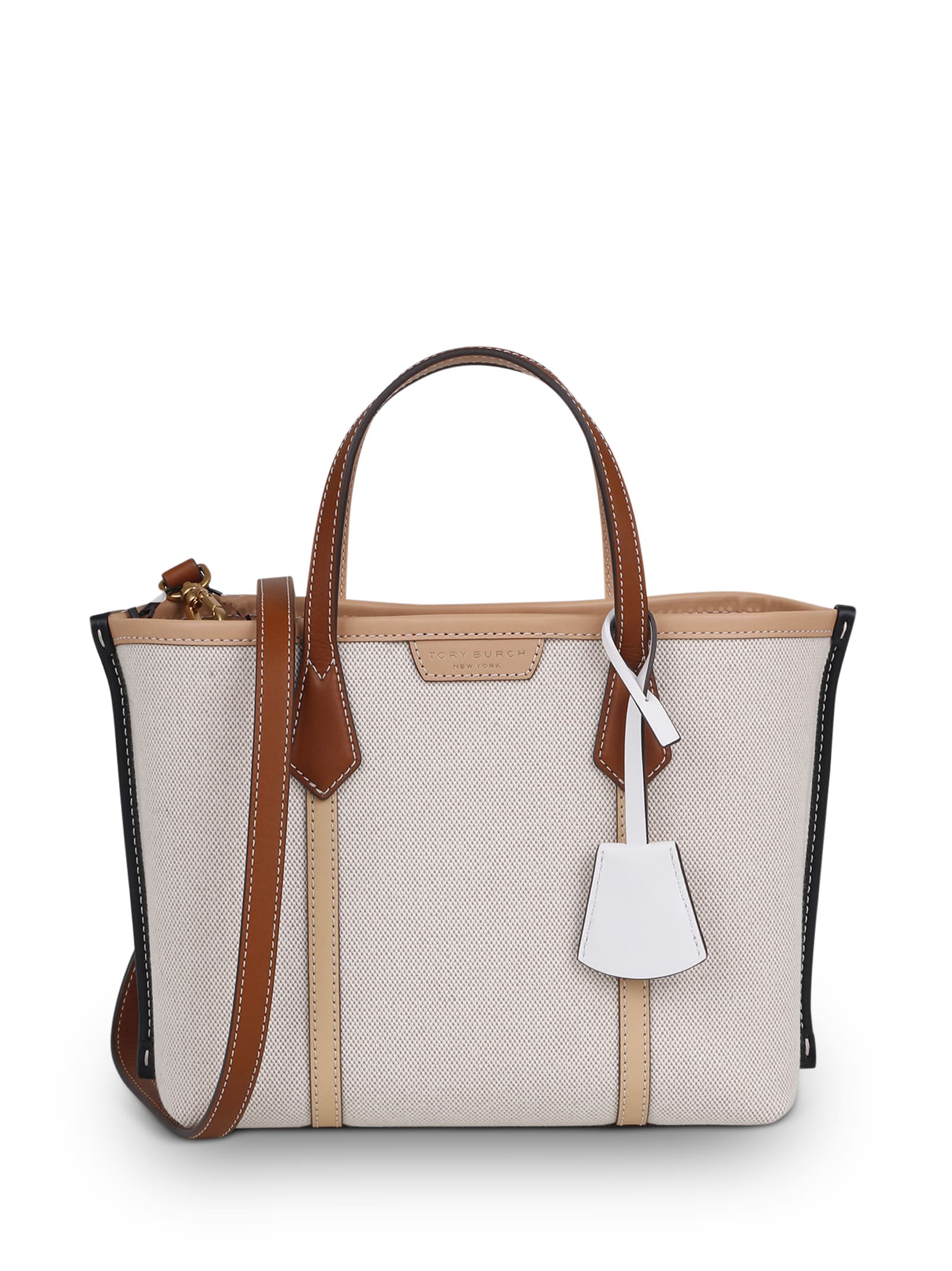 Tory Burch Perry Canvas Tote | ModeSens