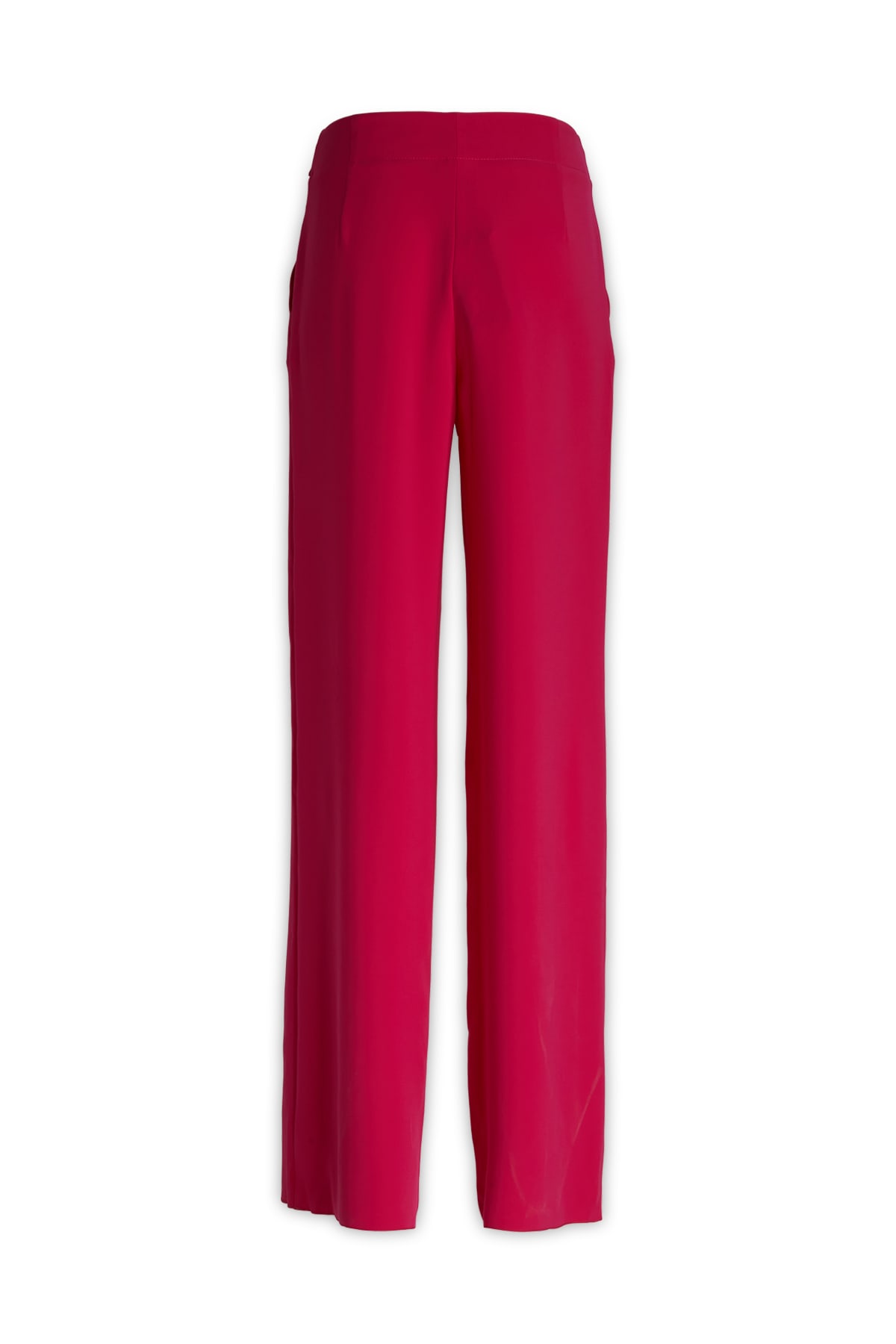 Giorgio Armani High Waist Wide Leg Trousers With Golden Buttons In Uaqf