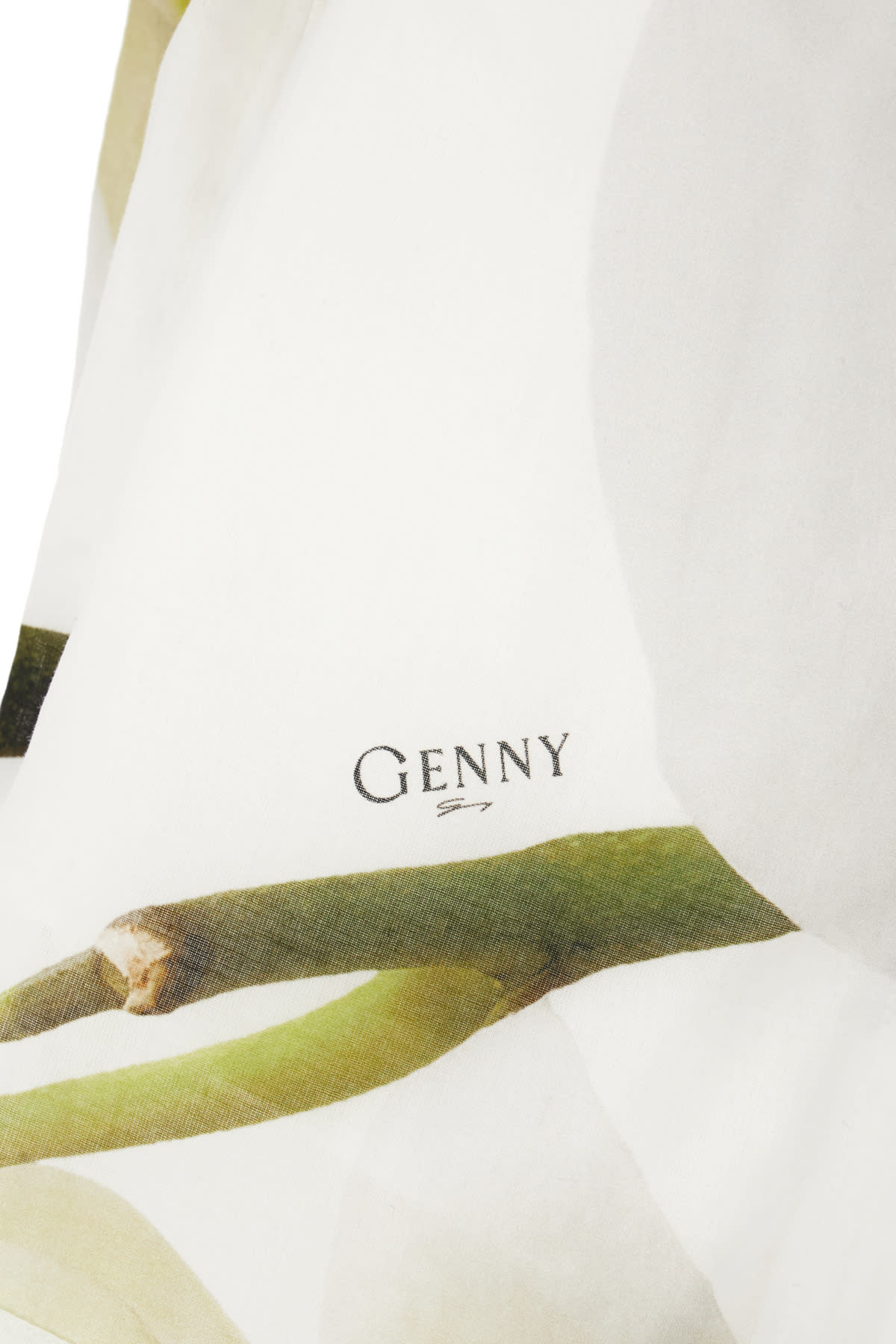 GENNY PRINTED COTTON SHORTS 