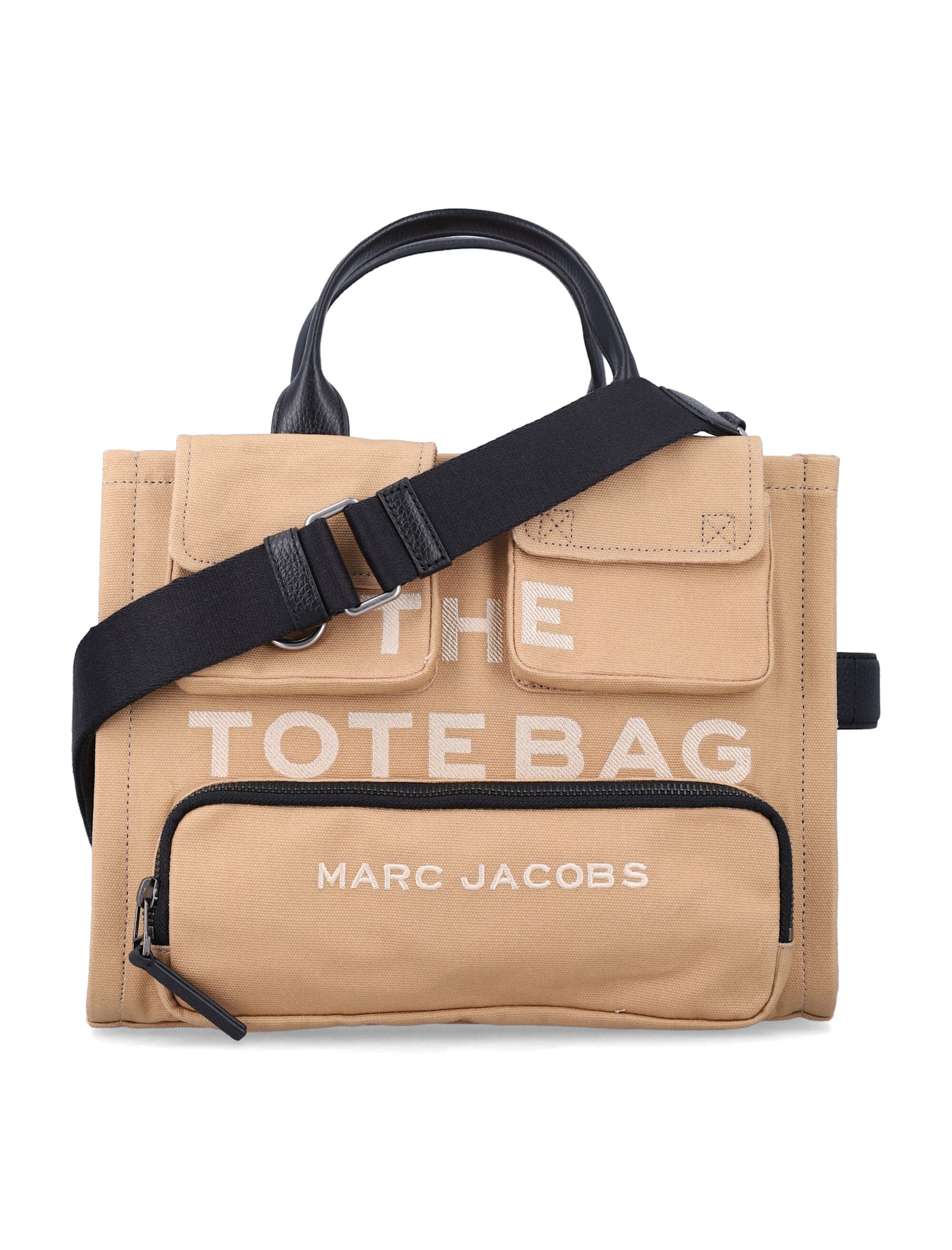 Marc Jacobs The Cargo Canvas Medium Tote Bag In Brown