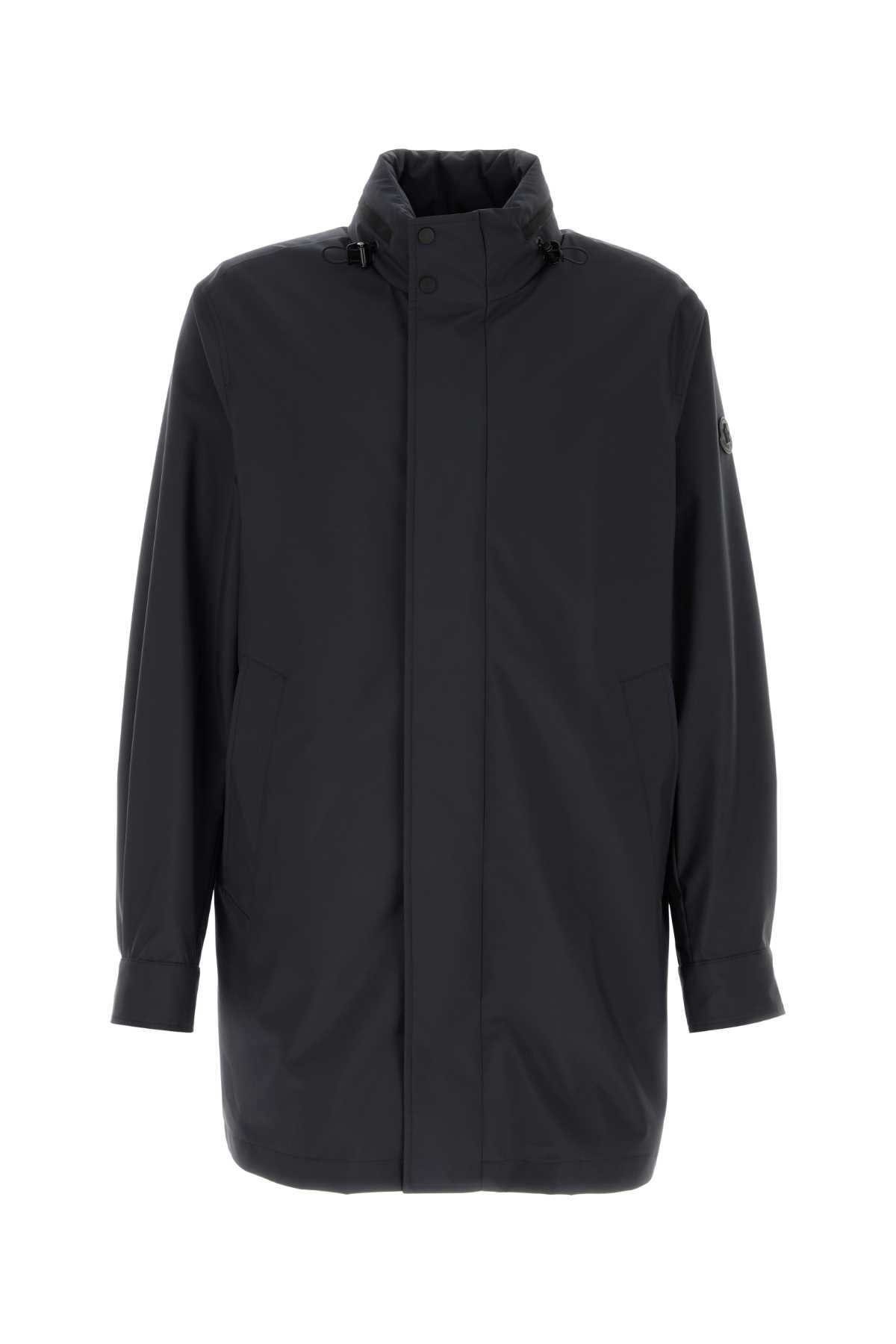 Moncler Midnight Blue Polyester Lanche Jacket