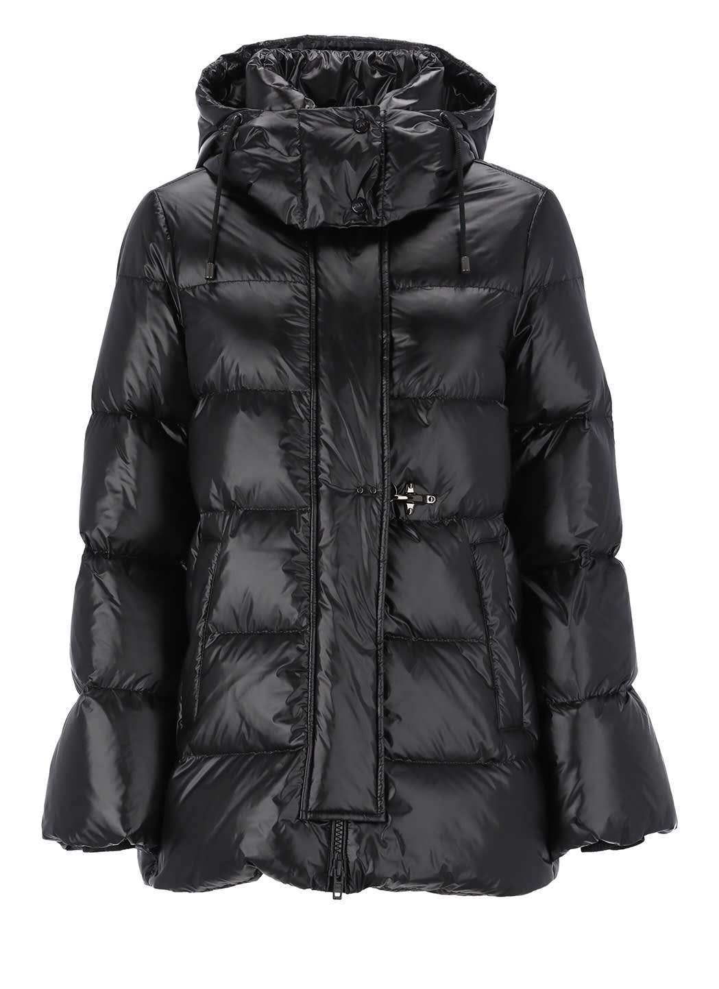 Fay Quilted Long Down Jacket